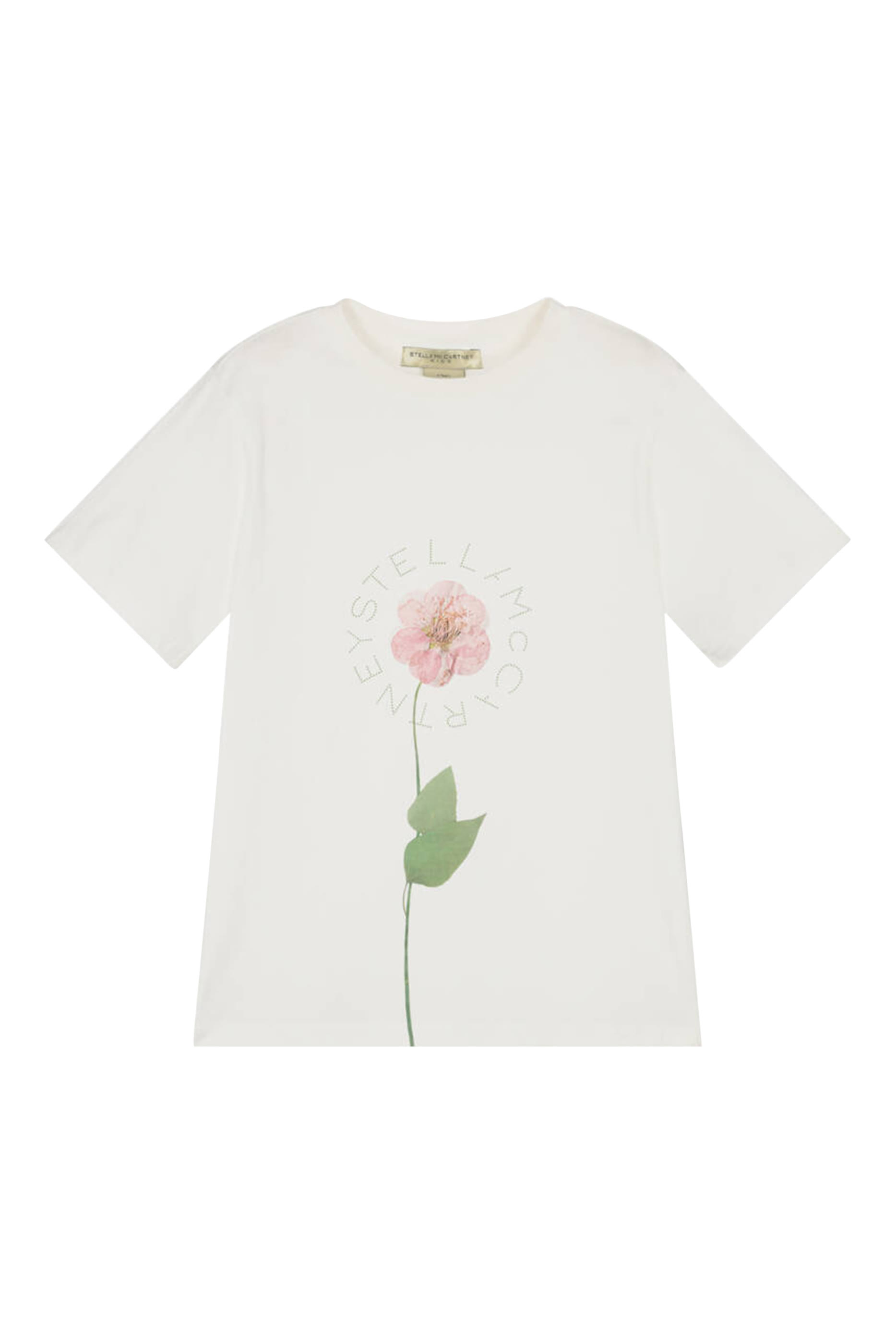 Kids Flower Graphic T-Shirt