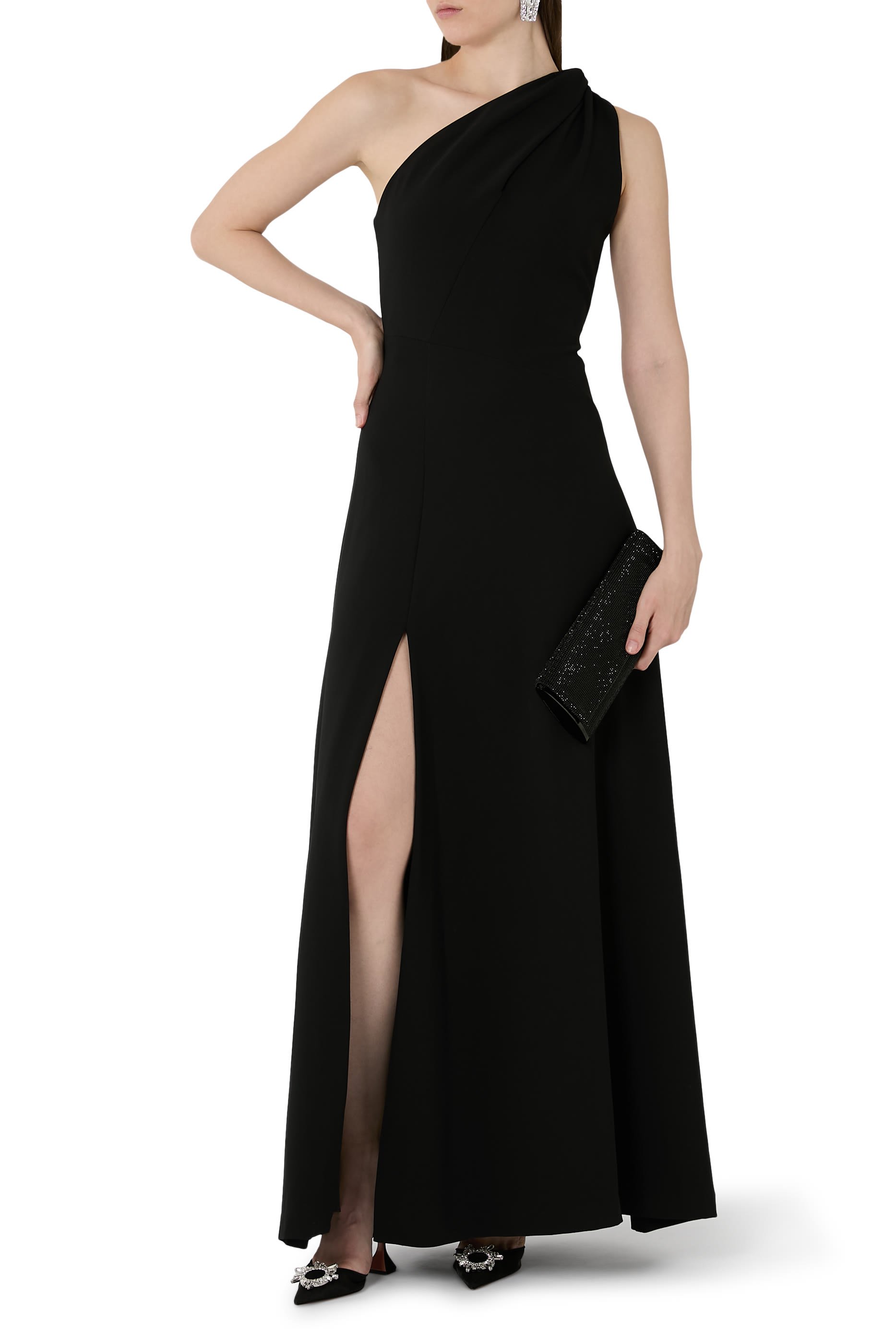  Navi Luxe Crepe Gown