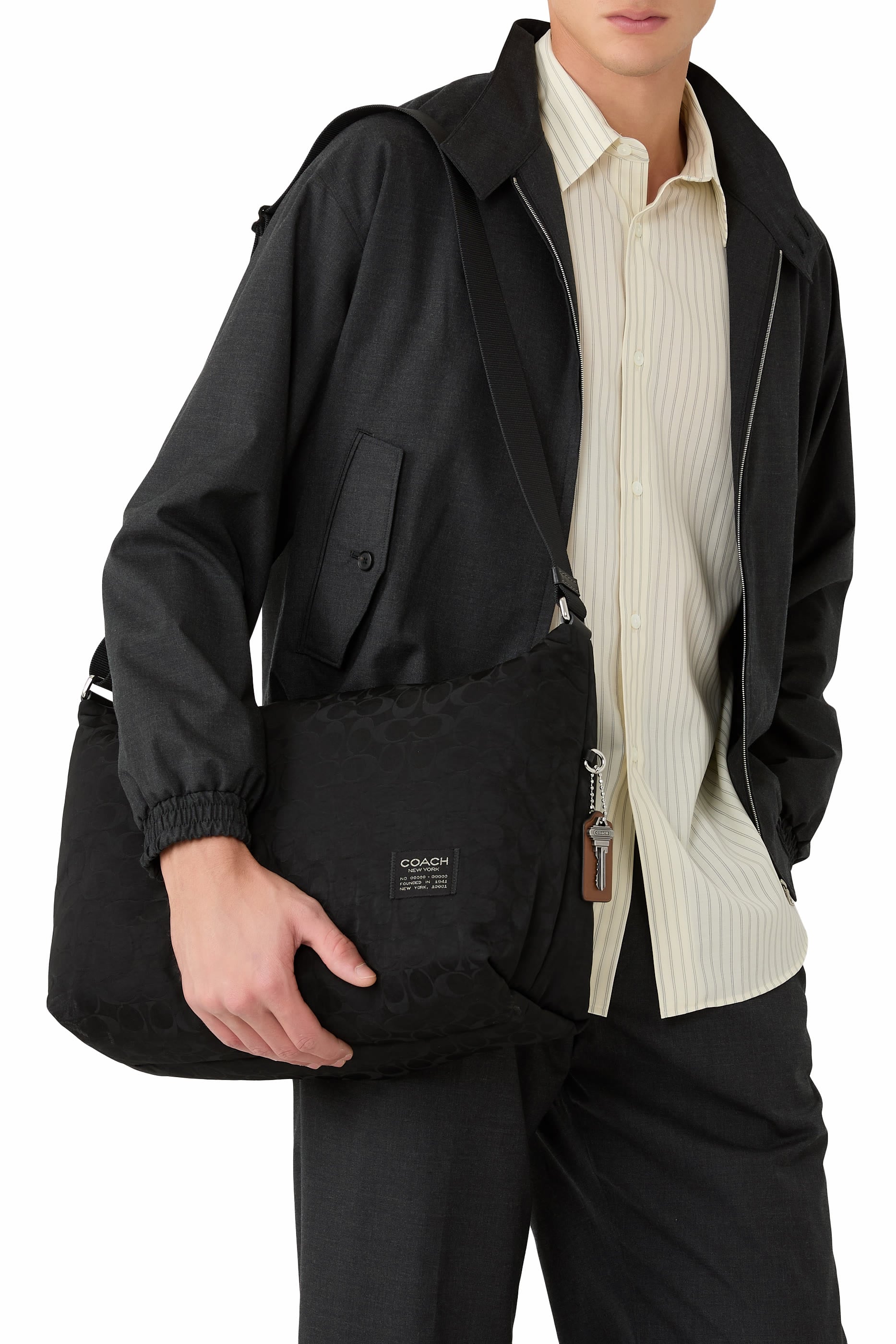 Leo Crossbody in Signature Nylon