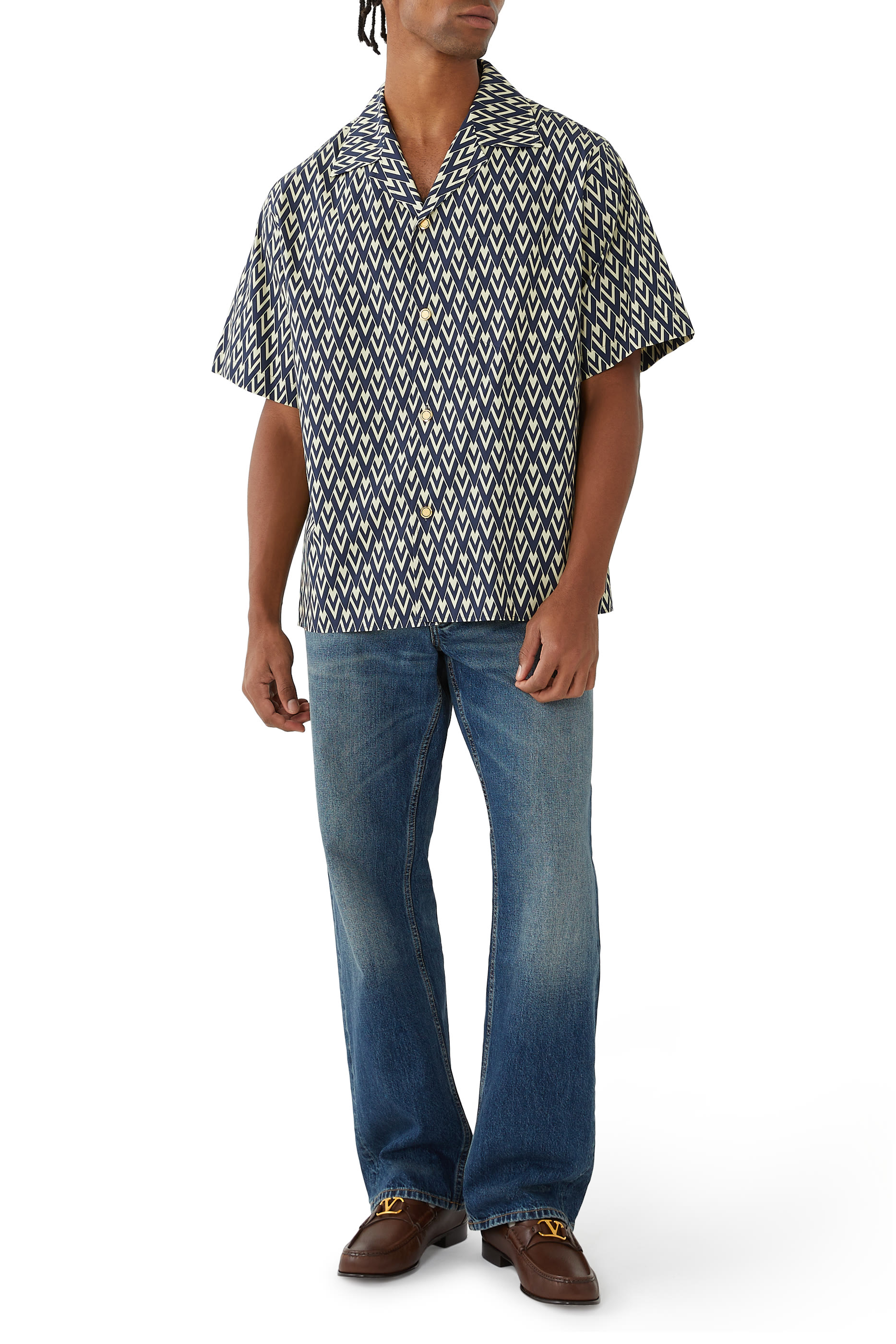 Toute La V Printed Shirt