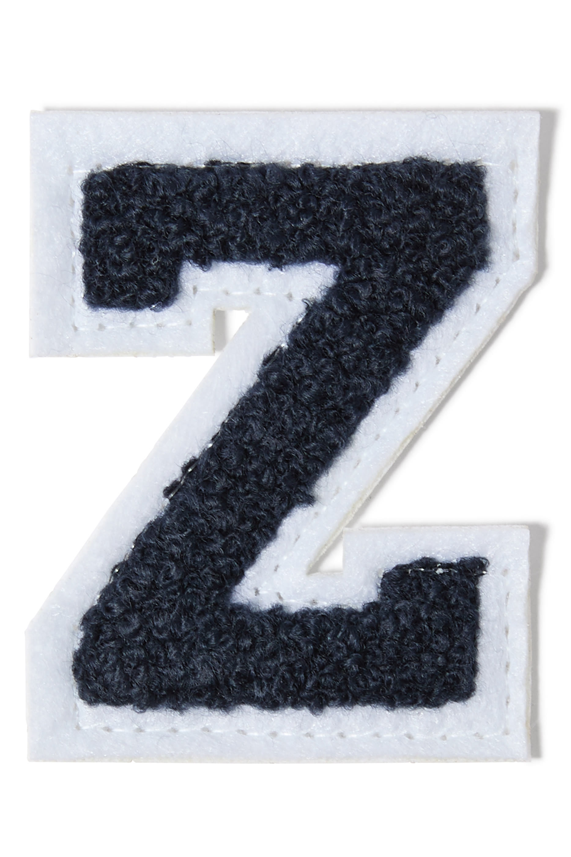 Kids 2&rdquo; Chenille Varsity Letter &lsquo;Z&rsquo; Patch