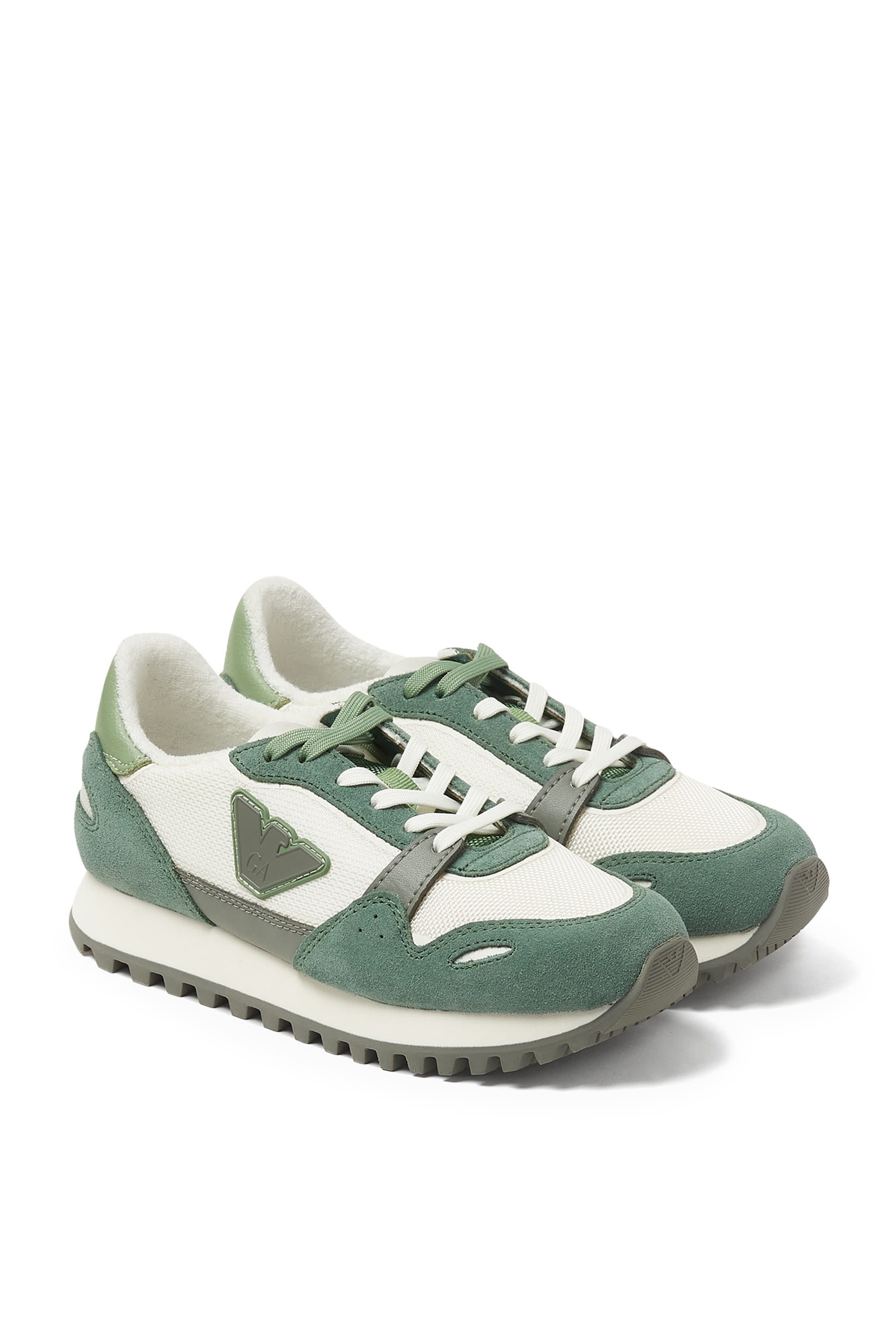 Kids Eagle Logo Sneakers