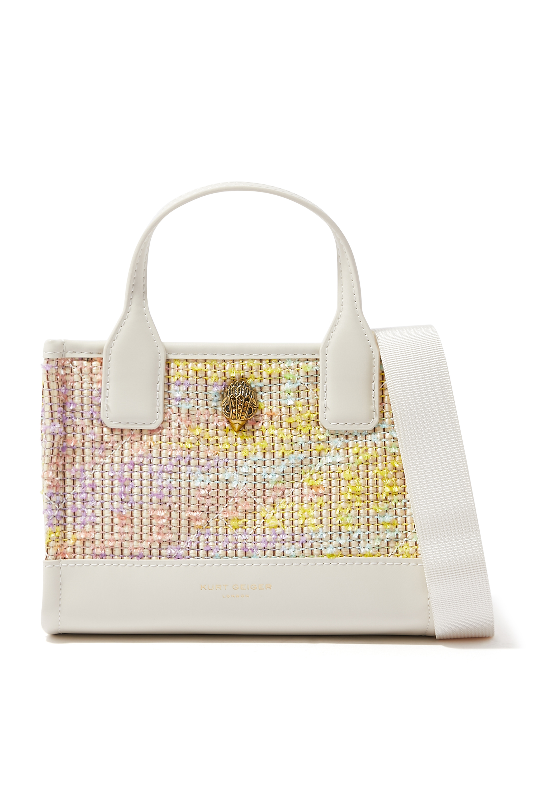 Raffia XS Shopper Tote Bag