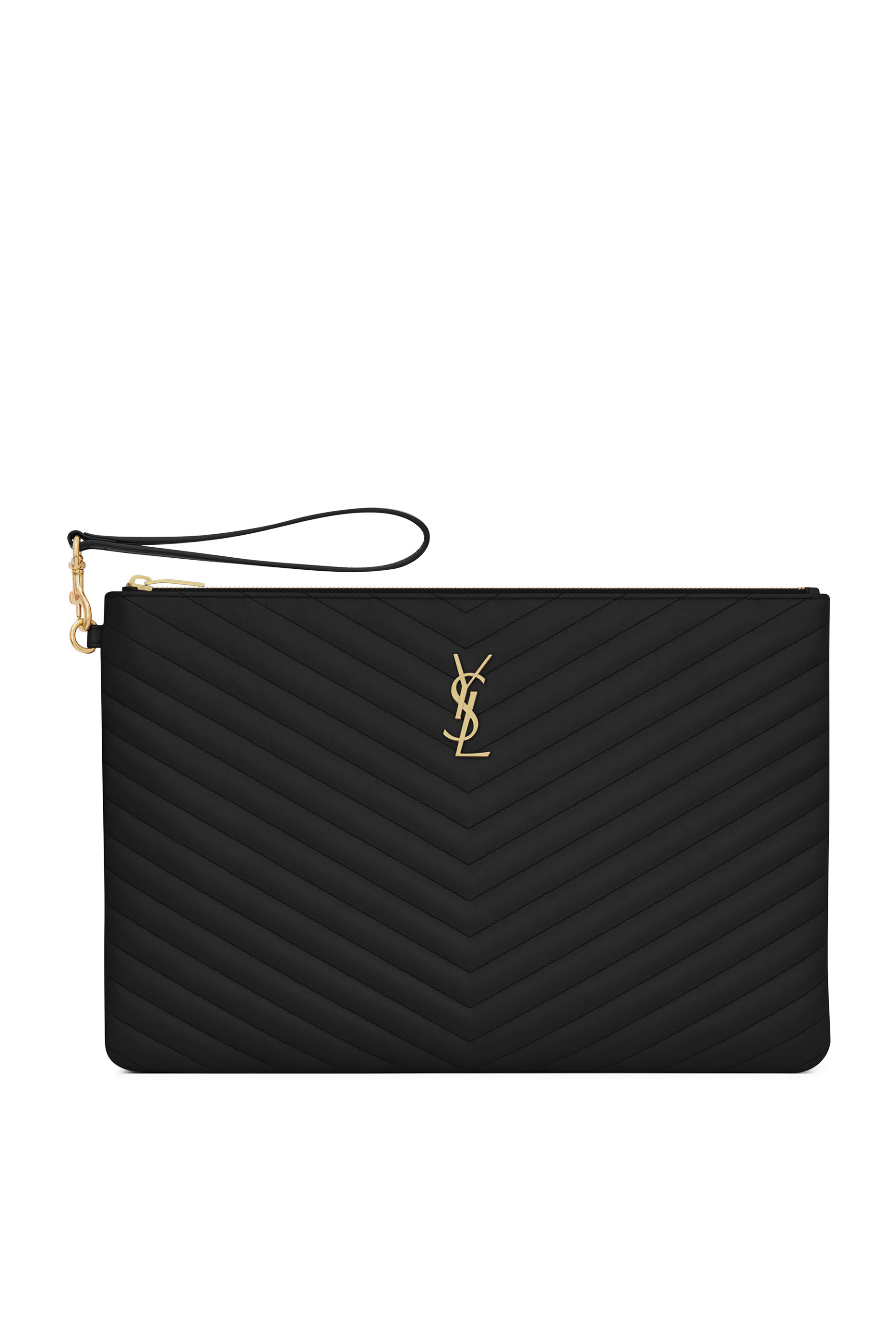  Cassandre Matelass&eacute; Document Holder in Leather