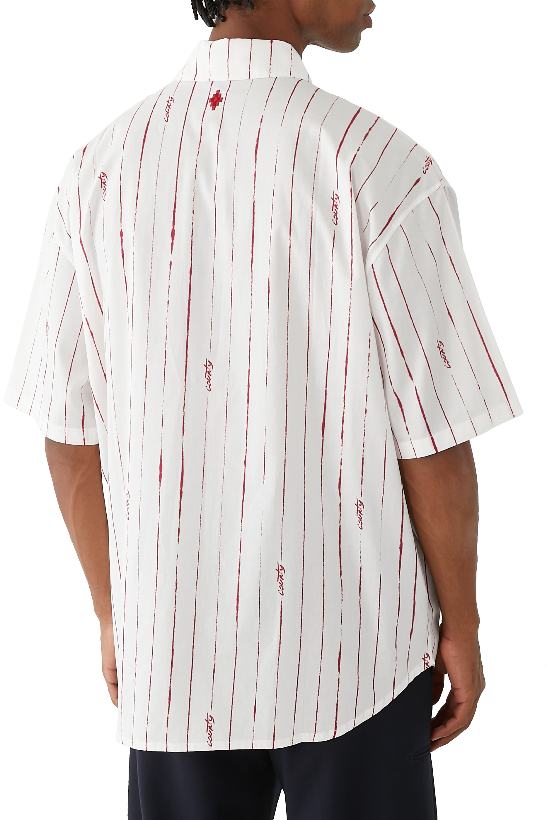 County Pinstripes Over Shirt