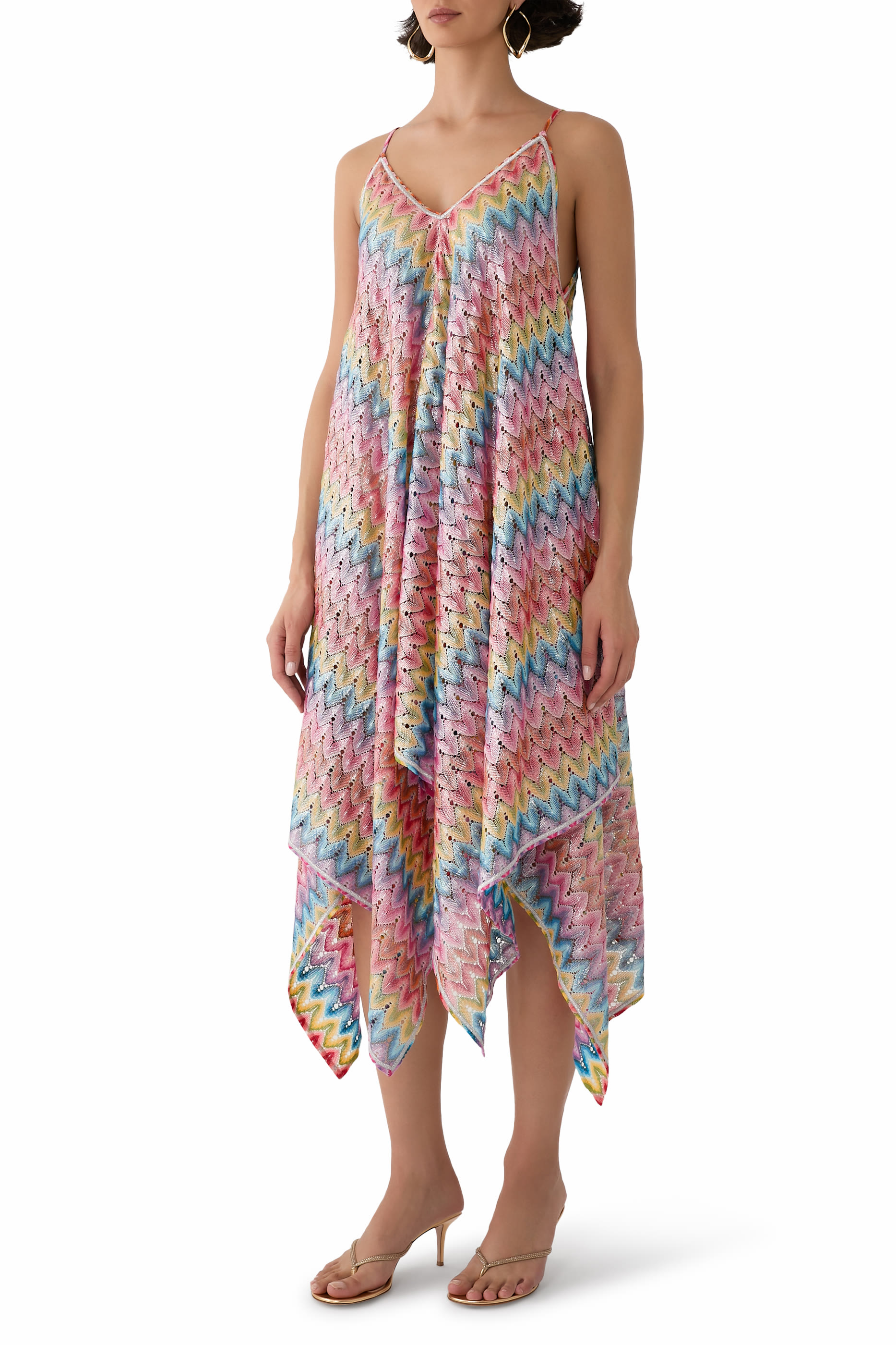 Zigzag Cover-Up Dress