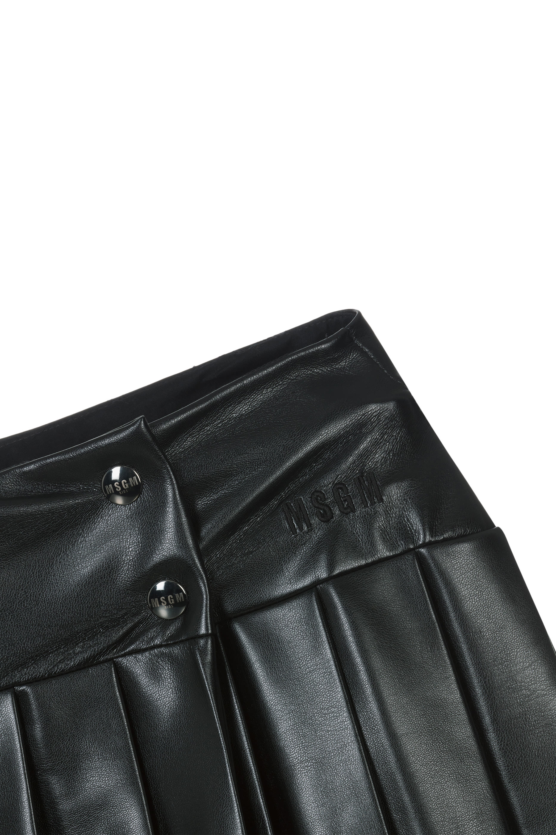 Kids Nappa Leather Skirt