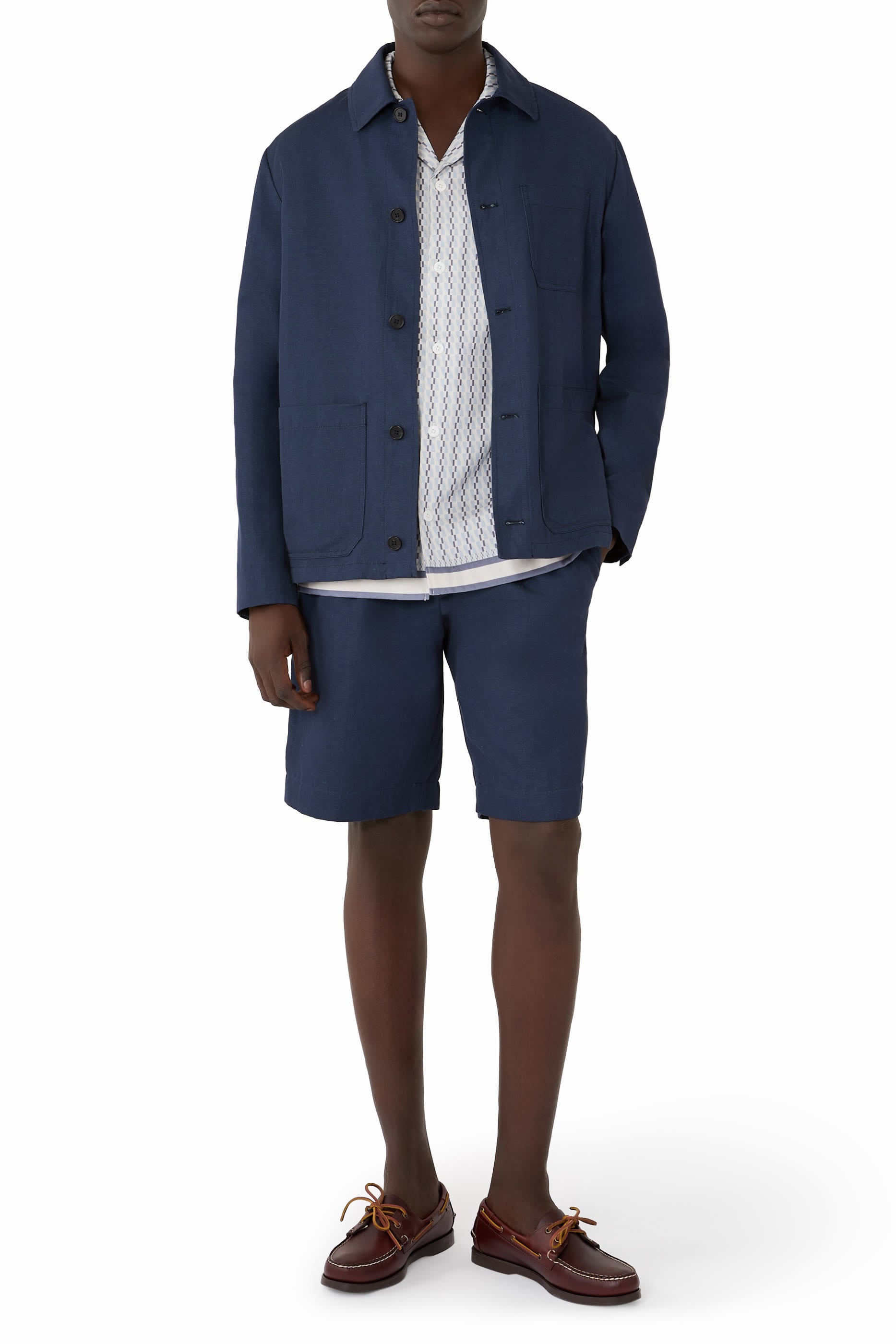 Galliano Border Shirt