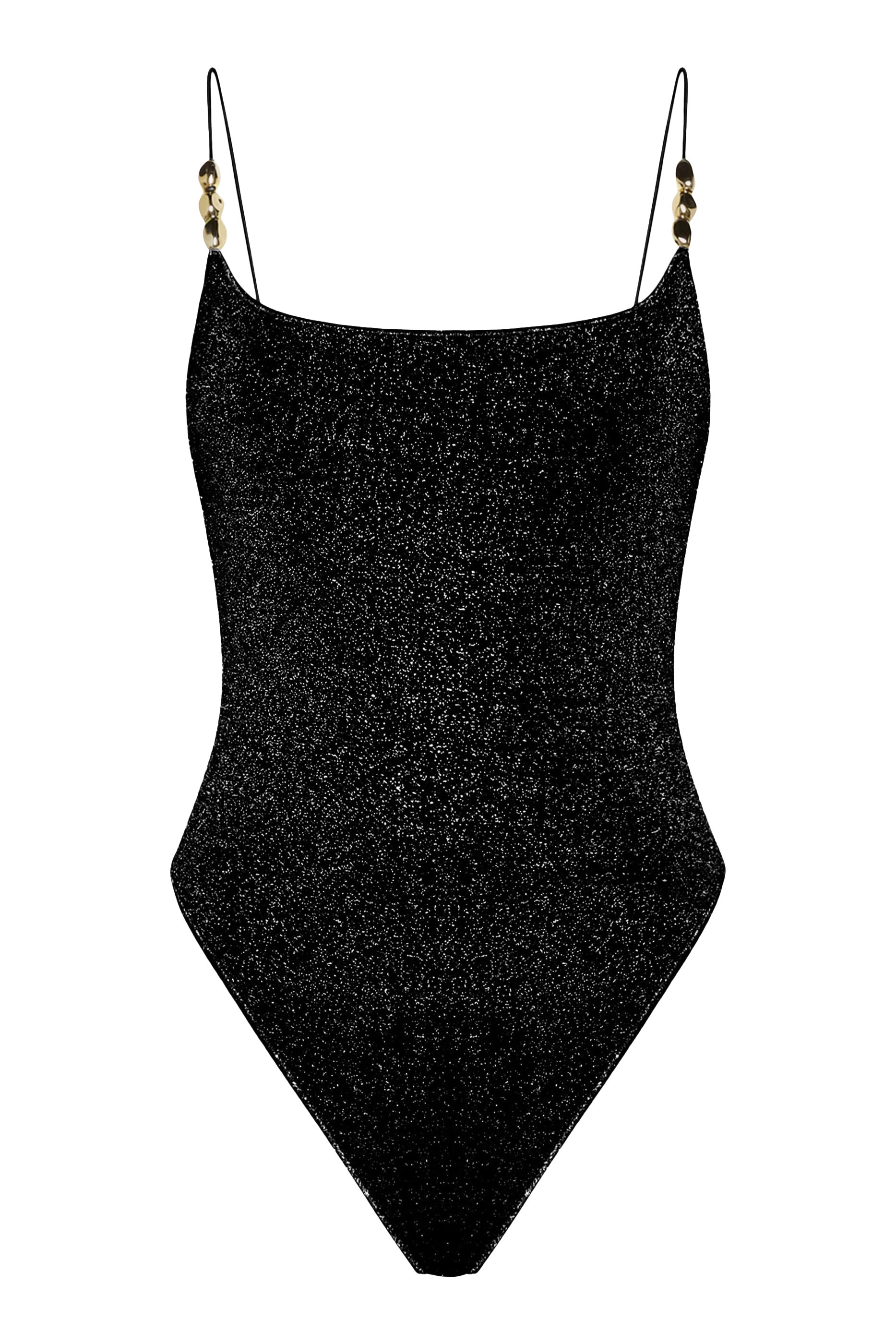 Glazed Lumiere Lurex Bead Swimsuit