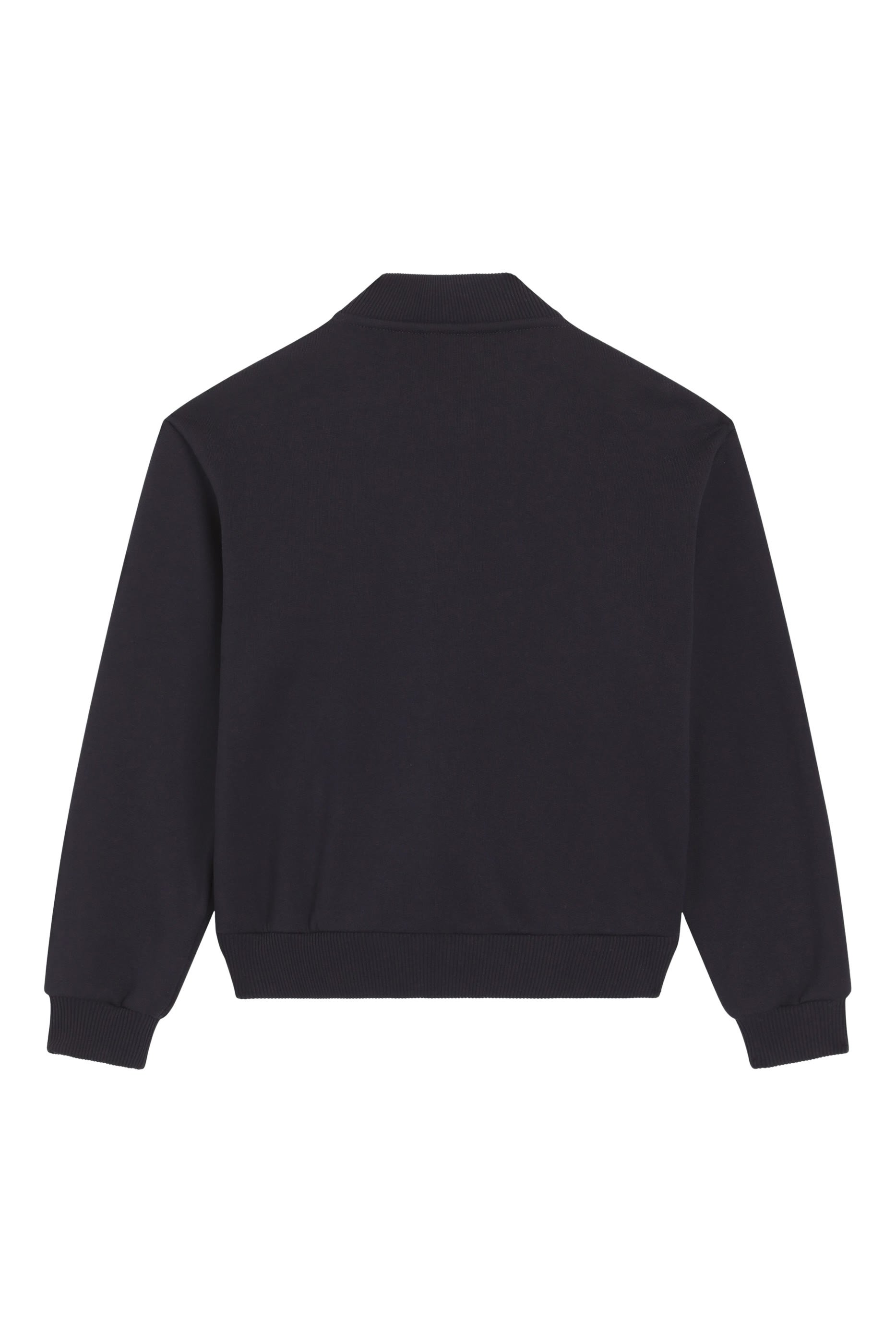 Kids Zip-Up Sweatshirt with Patch 