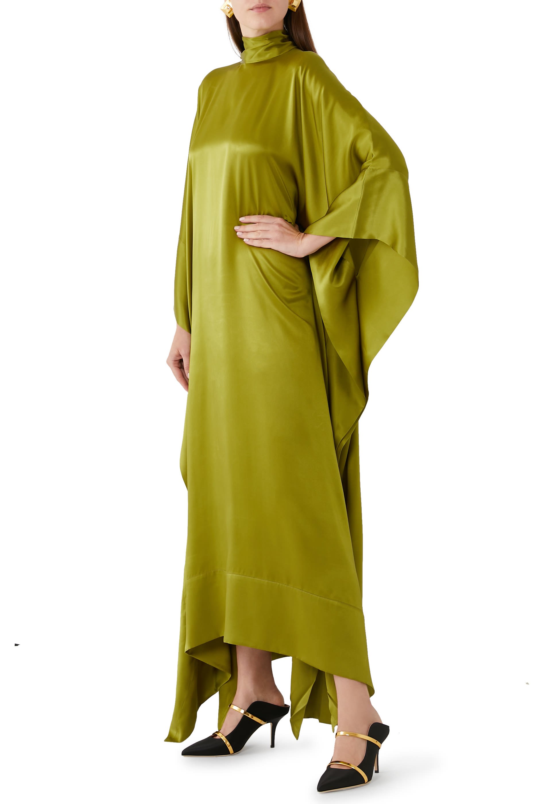 Maureen 70 Satin Mules