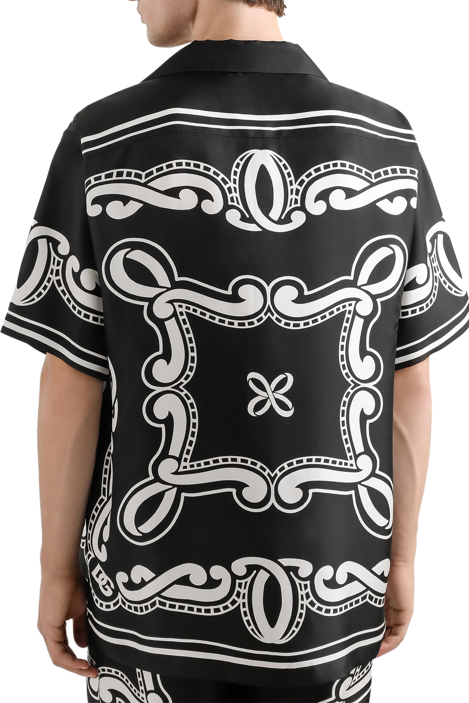 Bandanna Print Silk Shirt