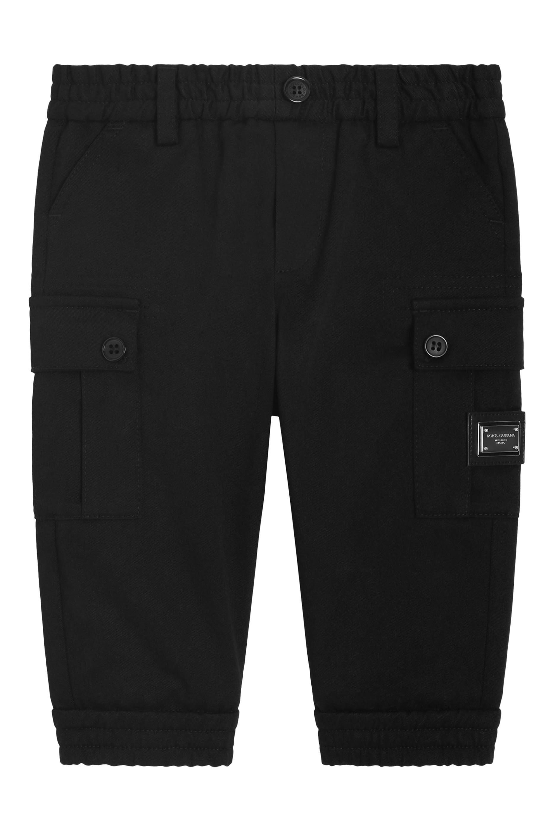 Kids Gabardine Cargo Pants