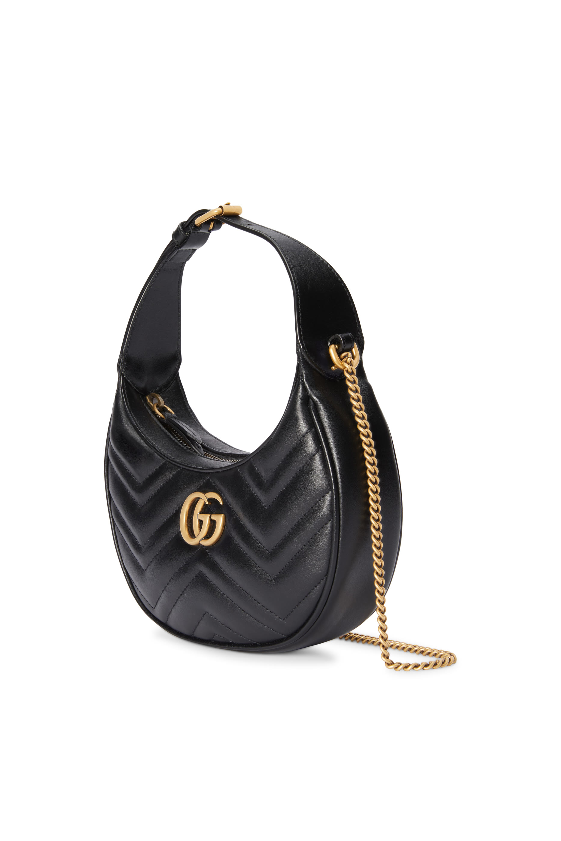 GG Marmont Half-Moon Shaped Mini Bag