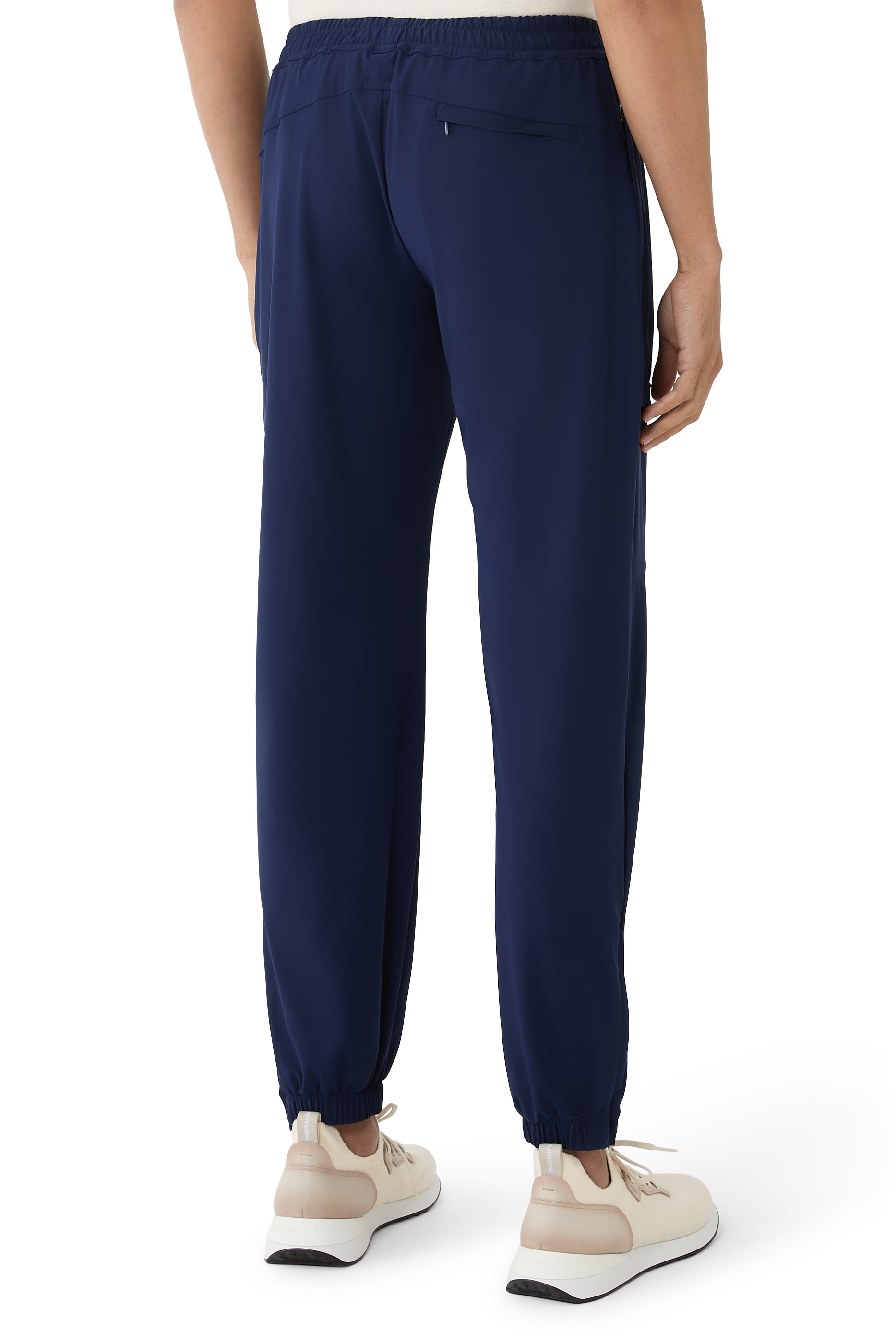 Patch-Pocket Stretch Trousers