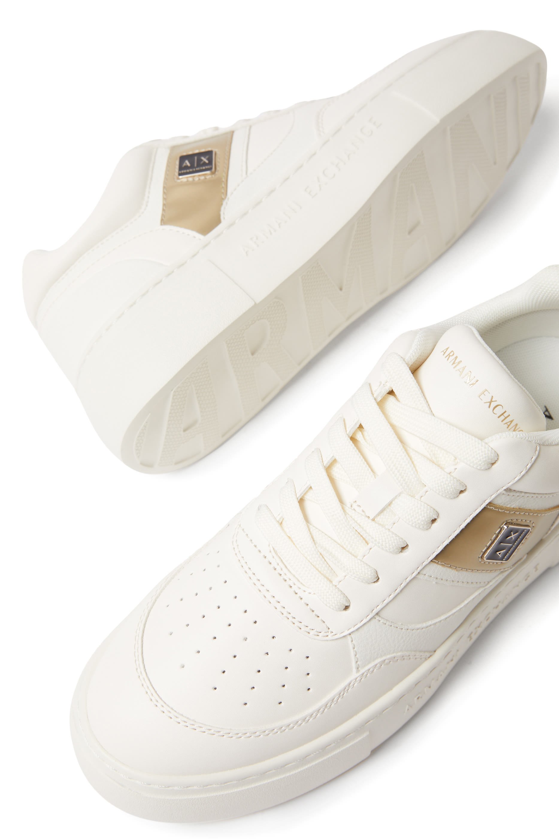 Low-Top Logo Sneakers