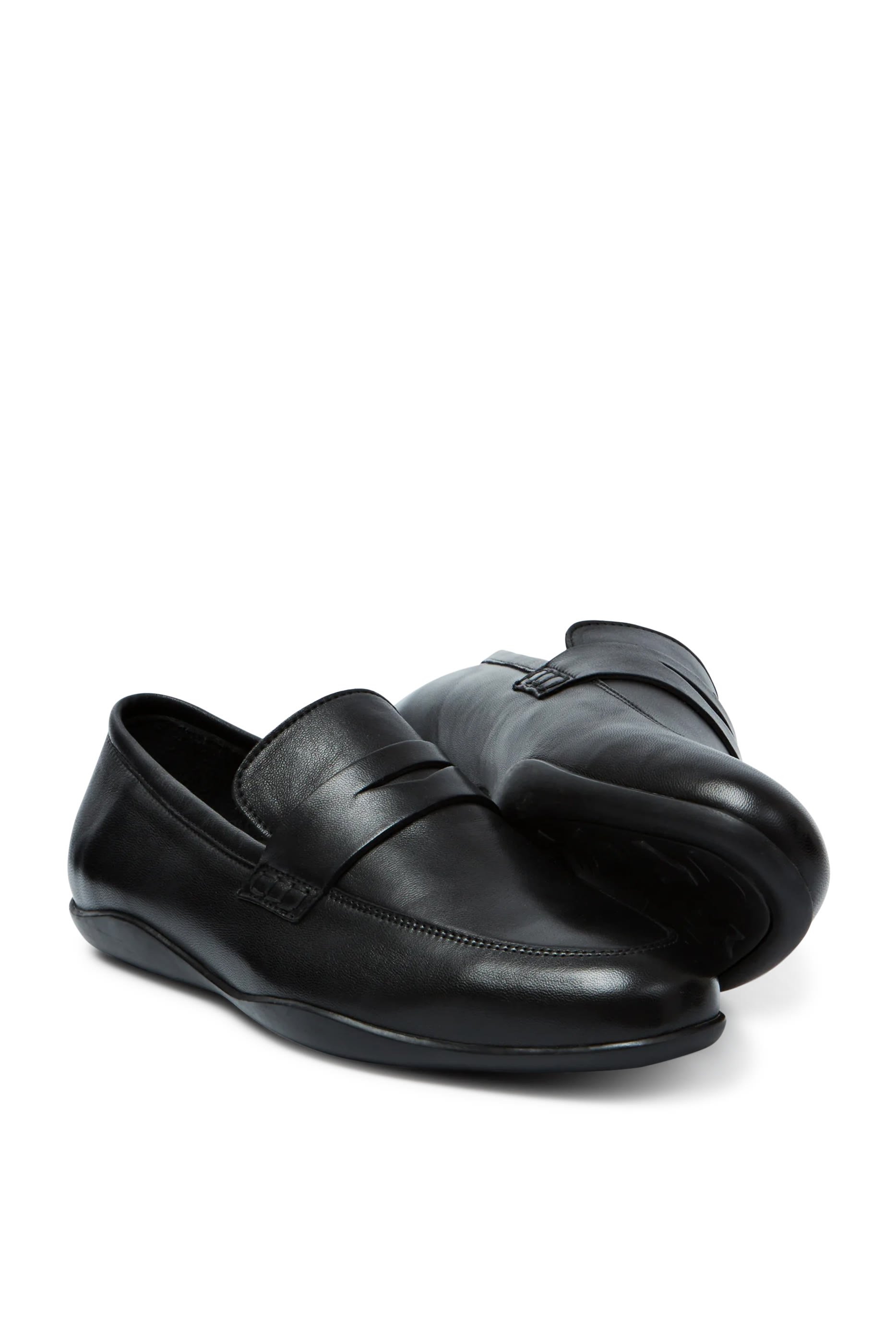 Downing F Soft Leather Loafers