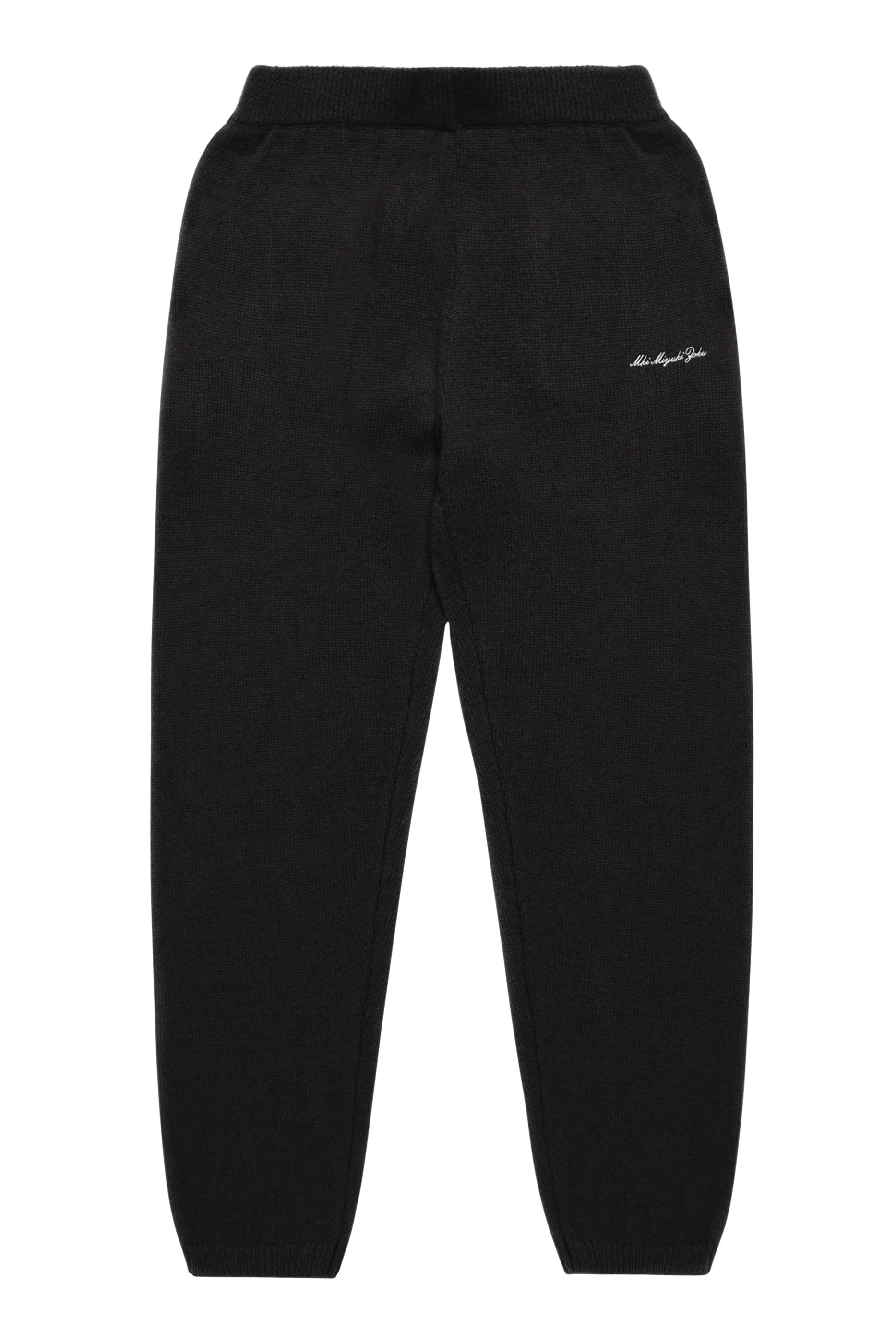 Mohair Blend Knit Sweatpants