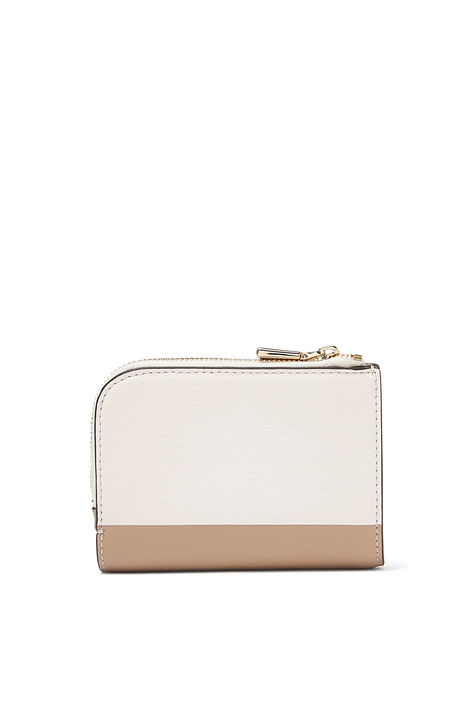 Devin Colorblocked Small Slim Bifold Wallet