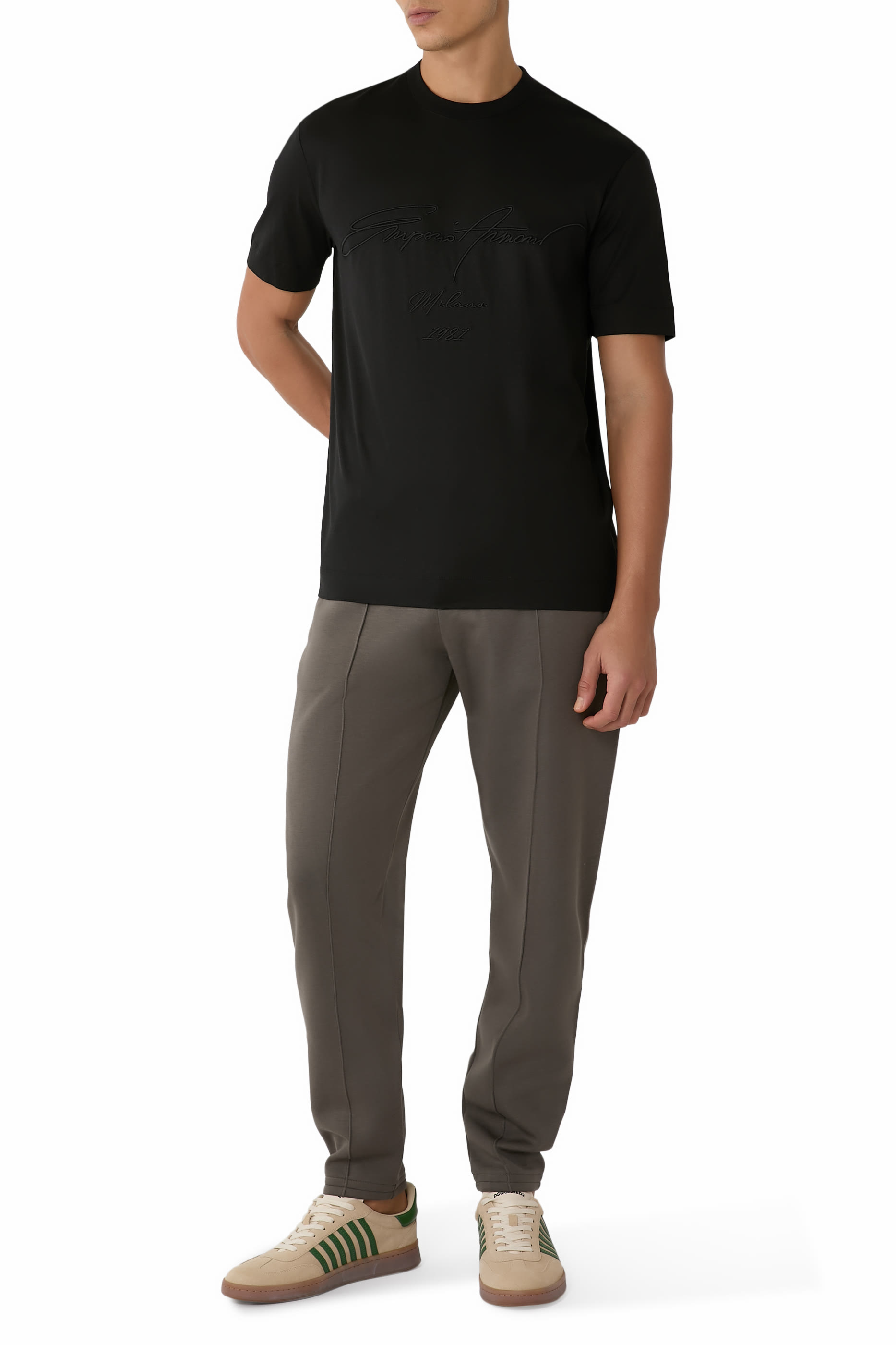 Travel Essentials Double-Jersey Joggers