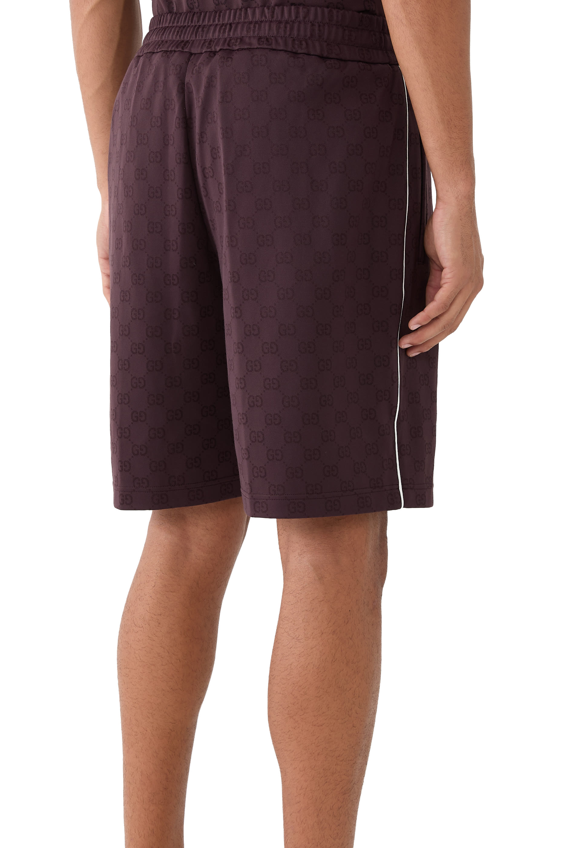 GG Nylon and Cotton Shorts