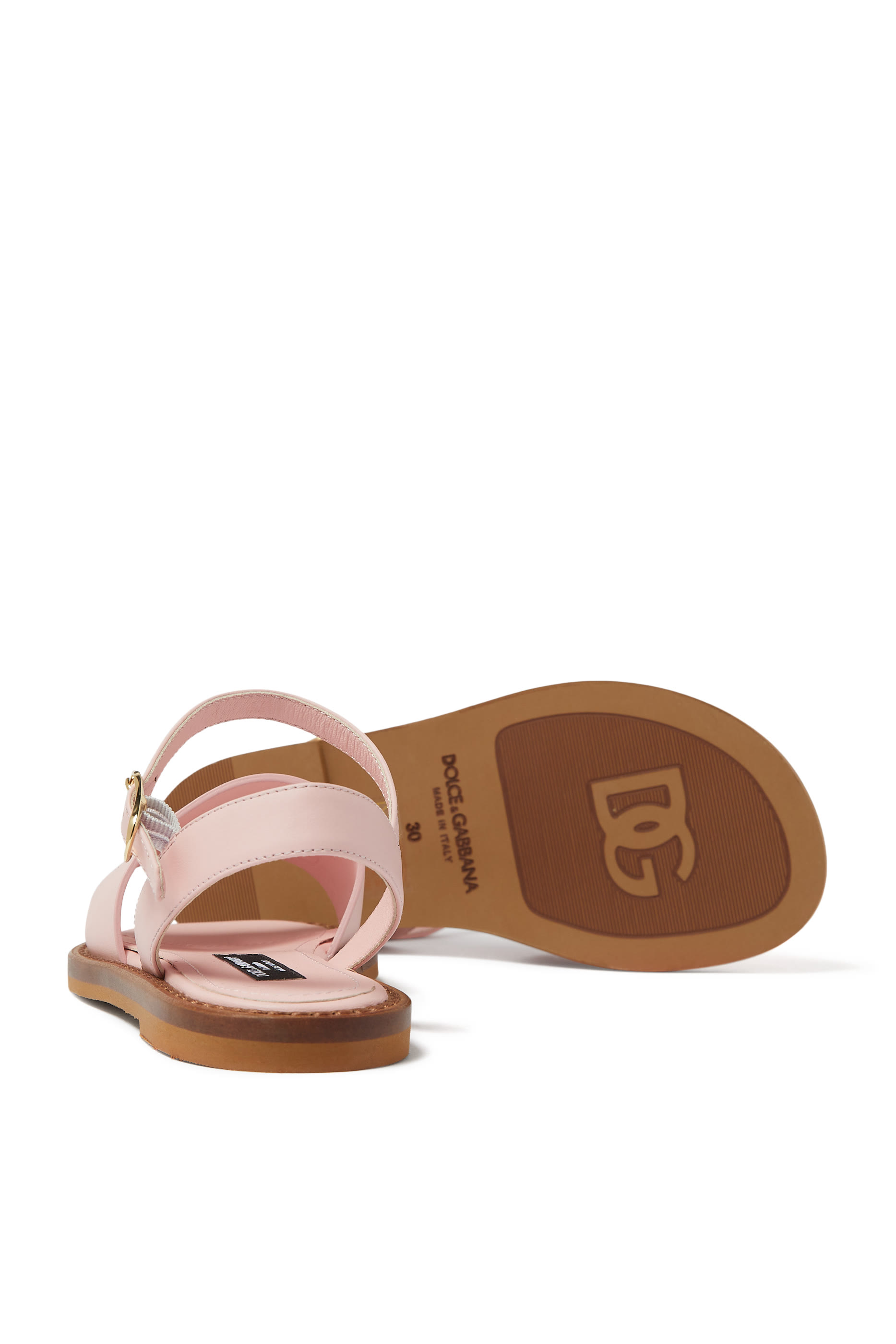 Kids Cut-Out DG Logo Sandals