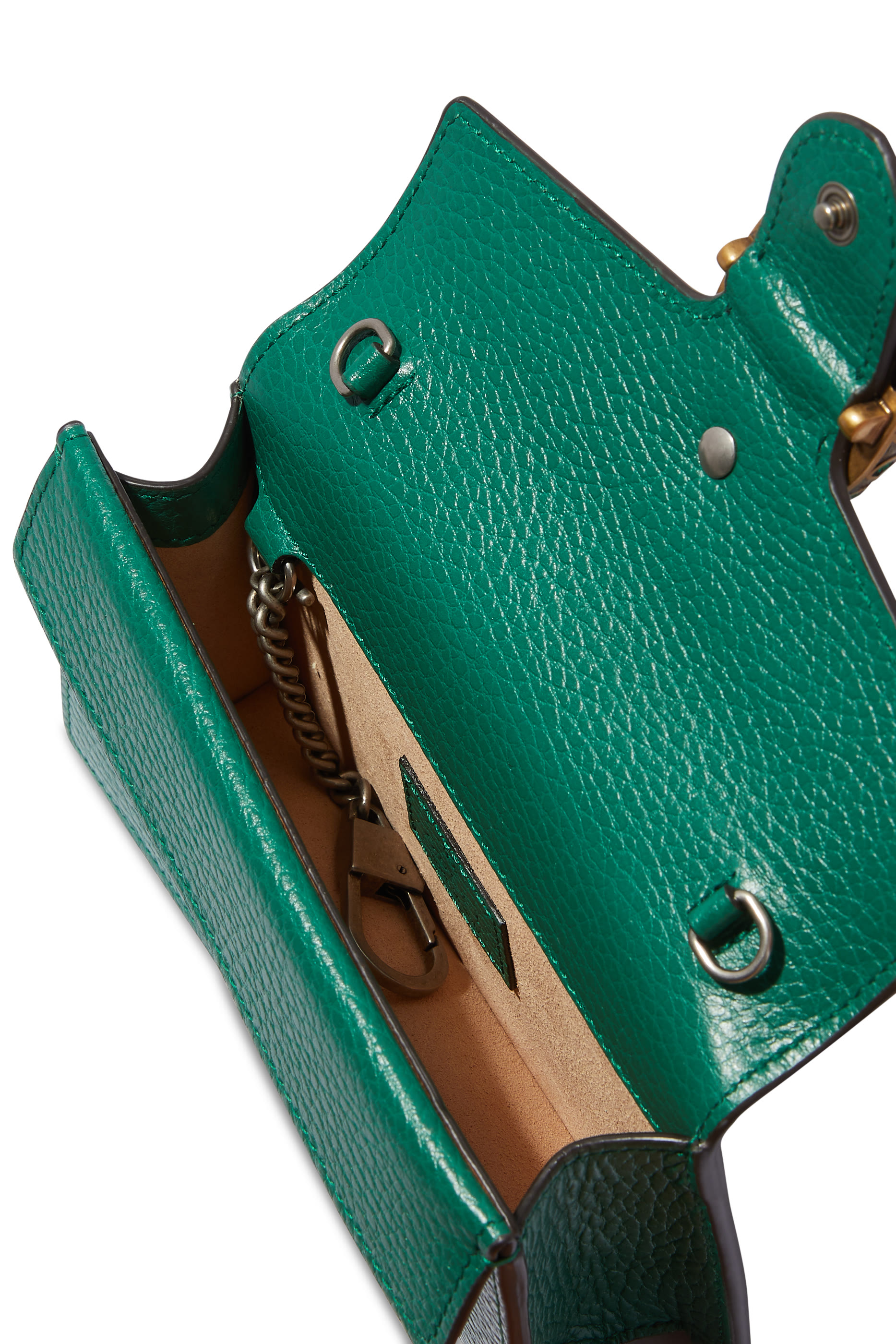 Dionysus Leather Super Mini Bag