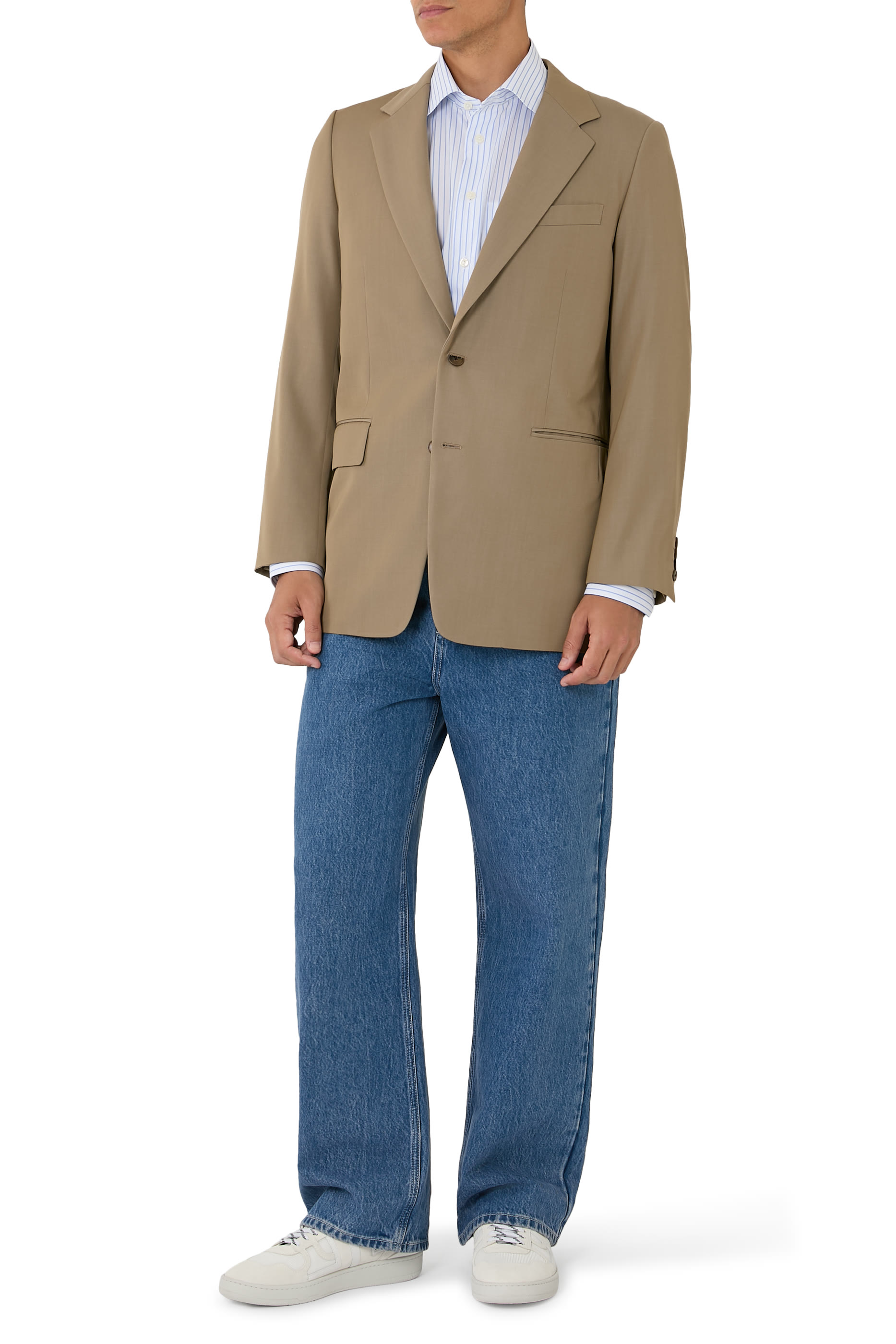 Fine Stripe Signature Twill Shirt