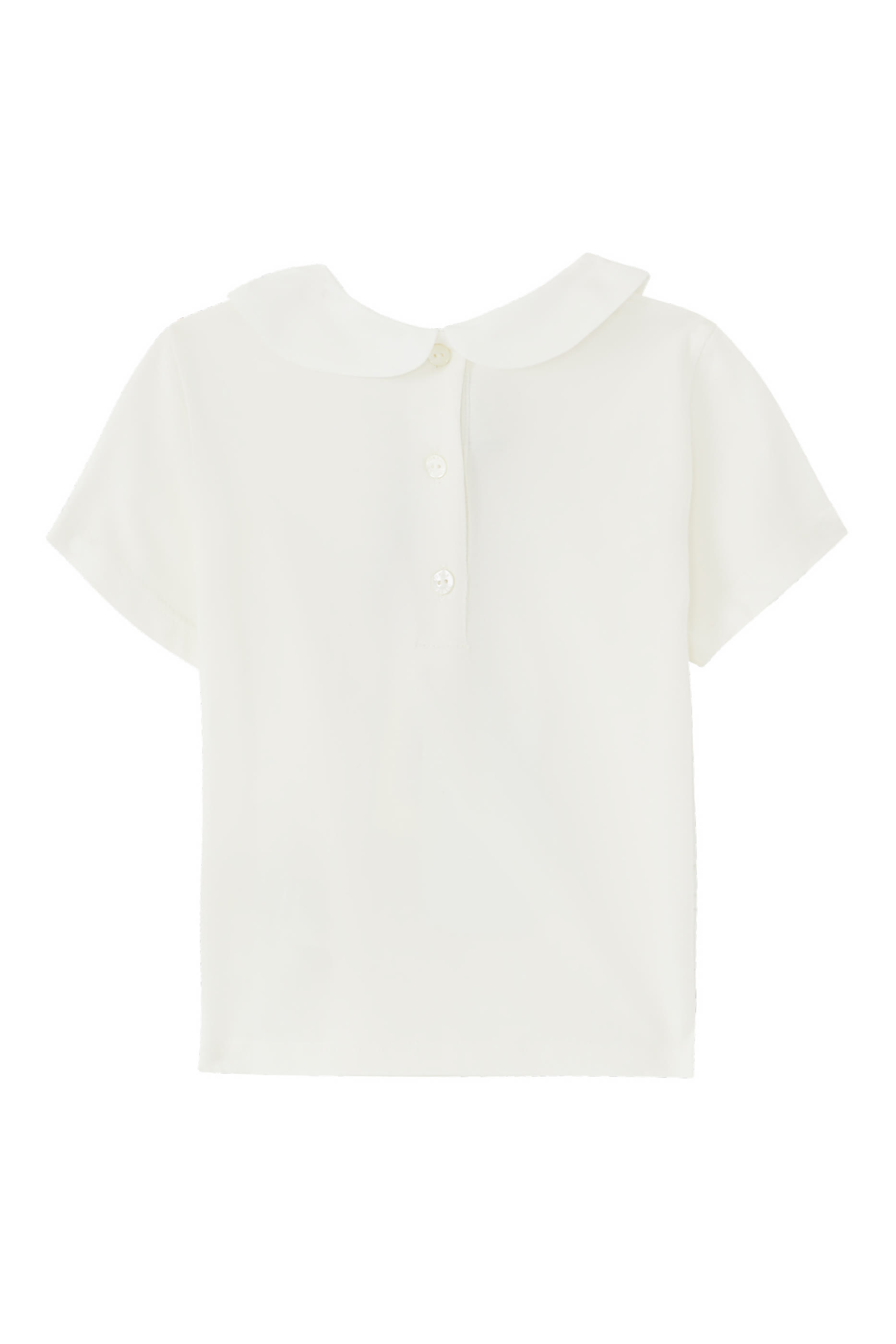 Kids Embroidered Cotton T-Shirt