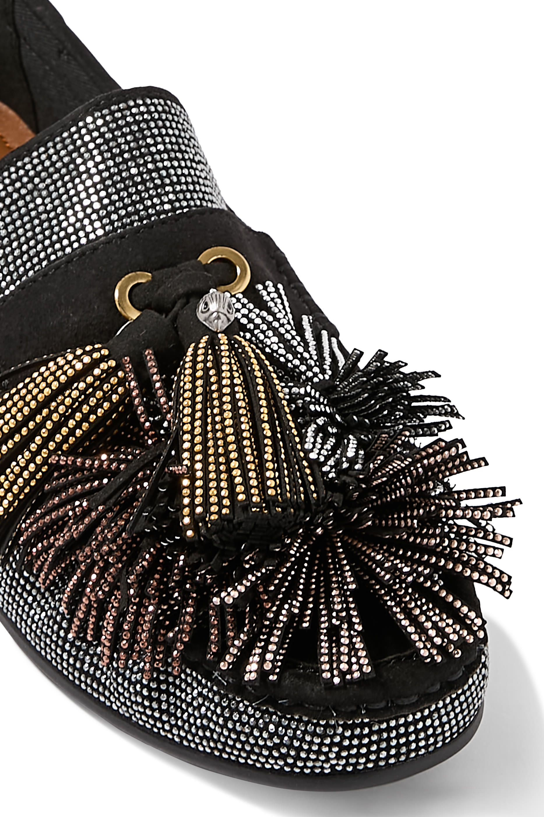 Pom Pom Moccasin Slip-On