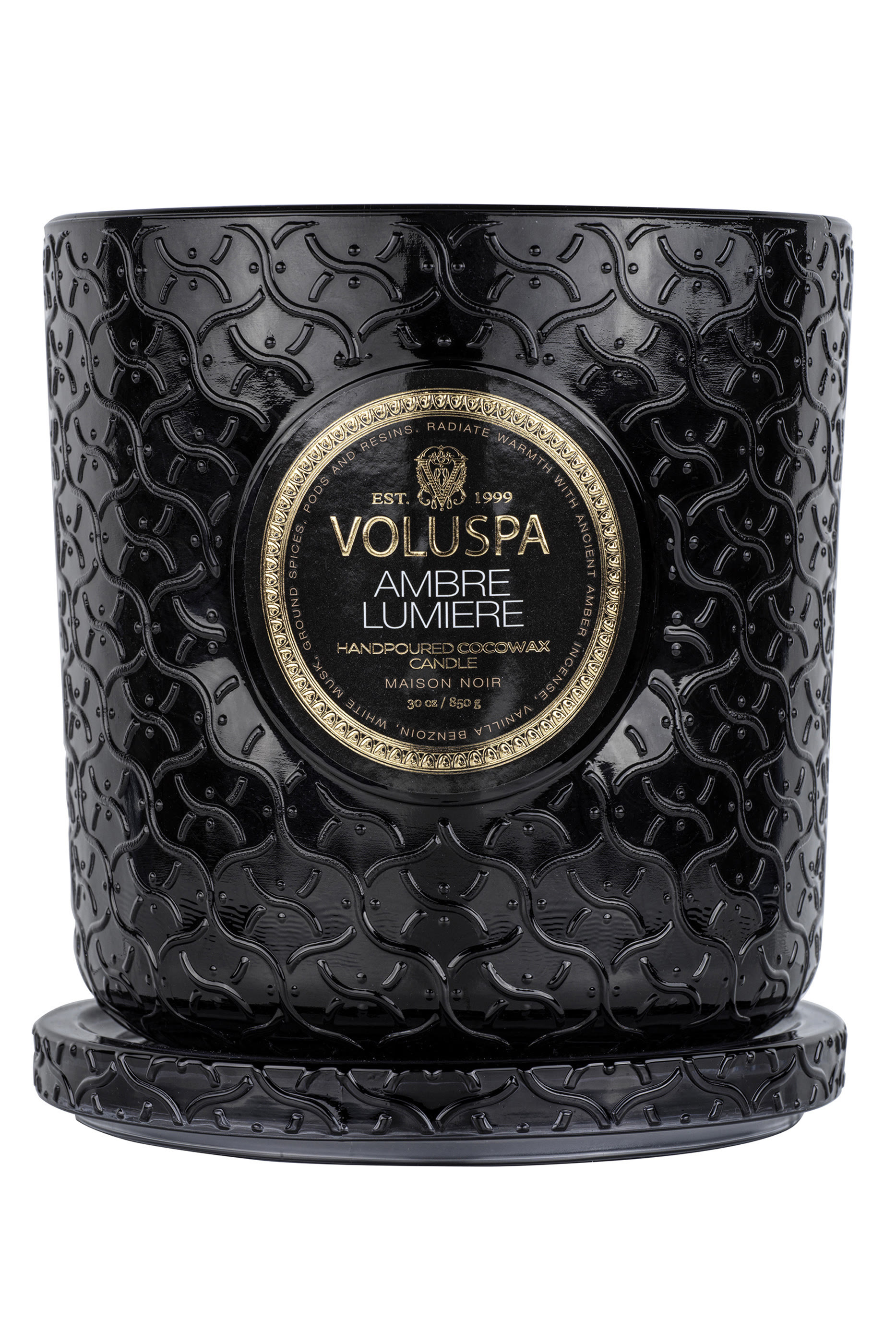 Ambre Lumiere Luxe Candle