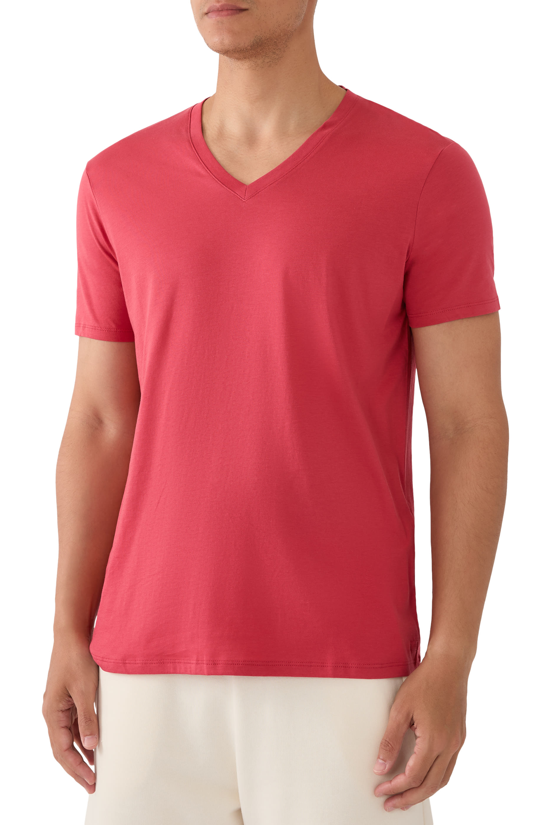 Slim Fit Pima Cotton T-Shirt