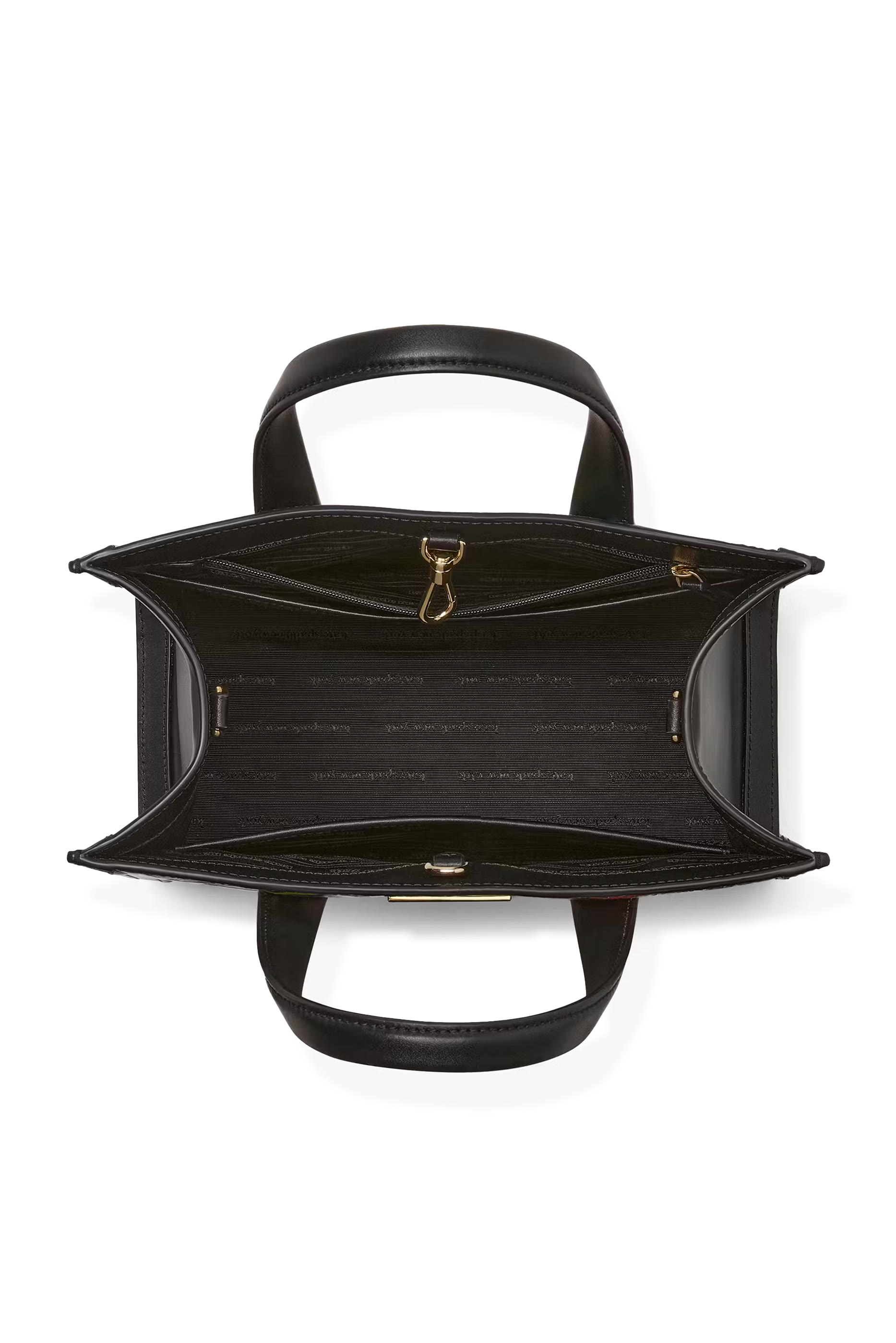 Manhattan Snake Print Embossed Leather Small Tote Bag