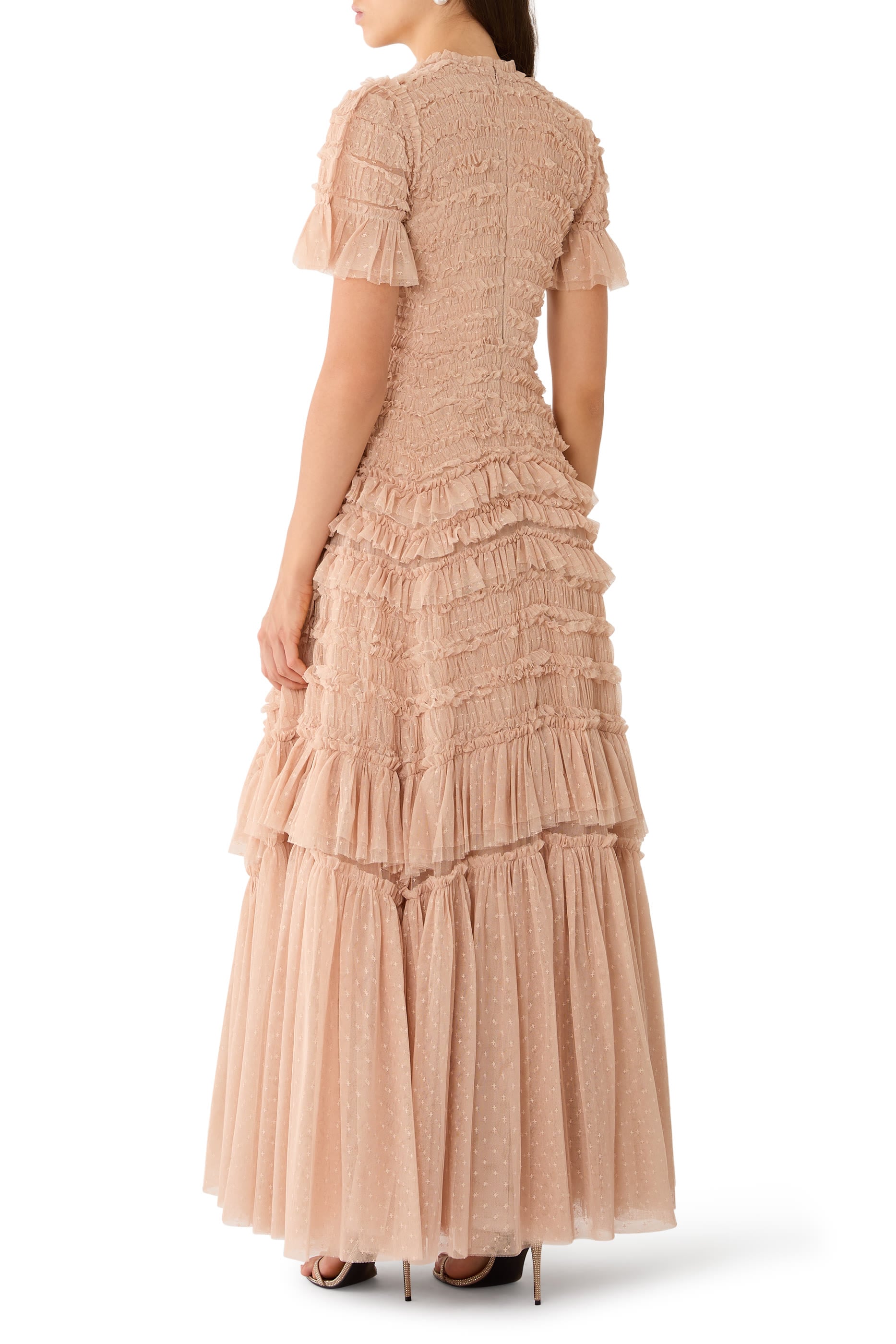 Valentine Ruffle Gown