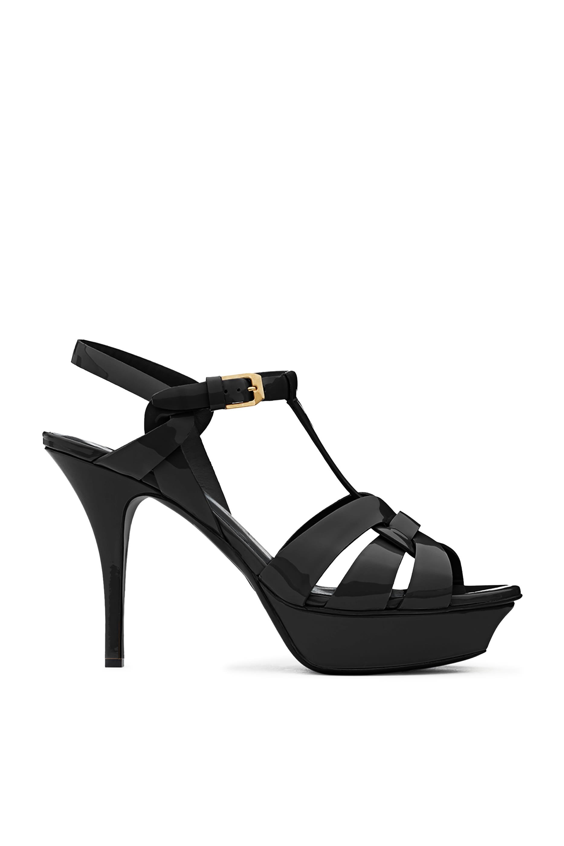 Tribute 105 Platform Sandals in Patent Leather