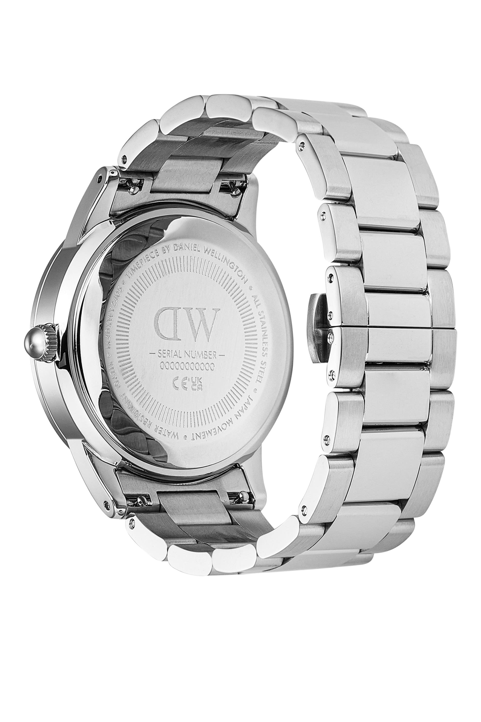 Iconic Paradigma Link Black Bezel Watch