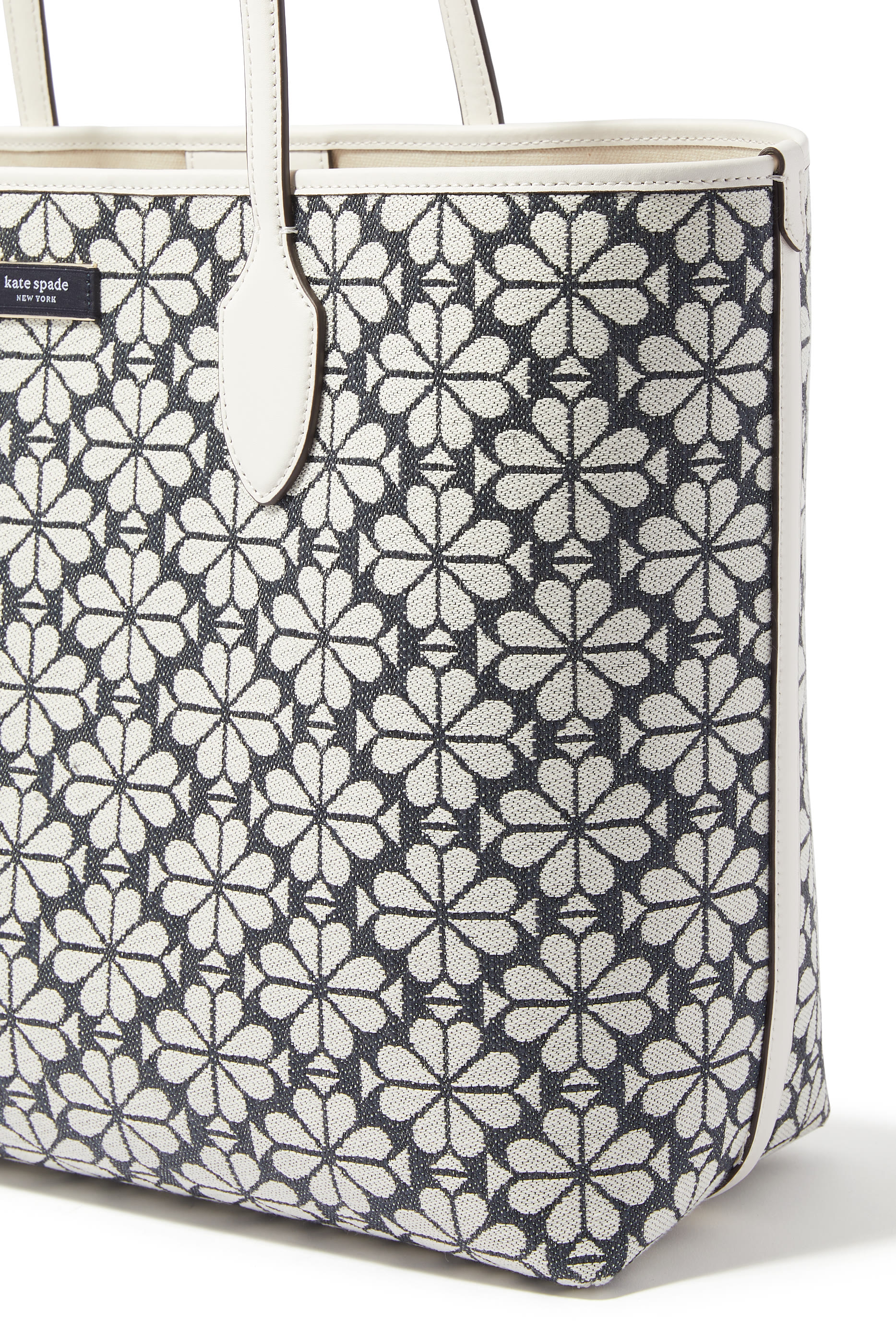 Spade Flower Coated Canvas Large Tote