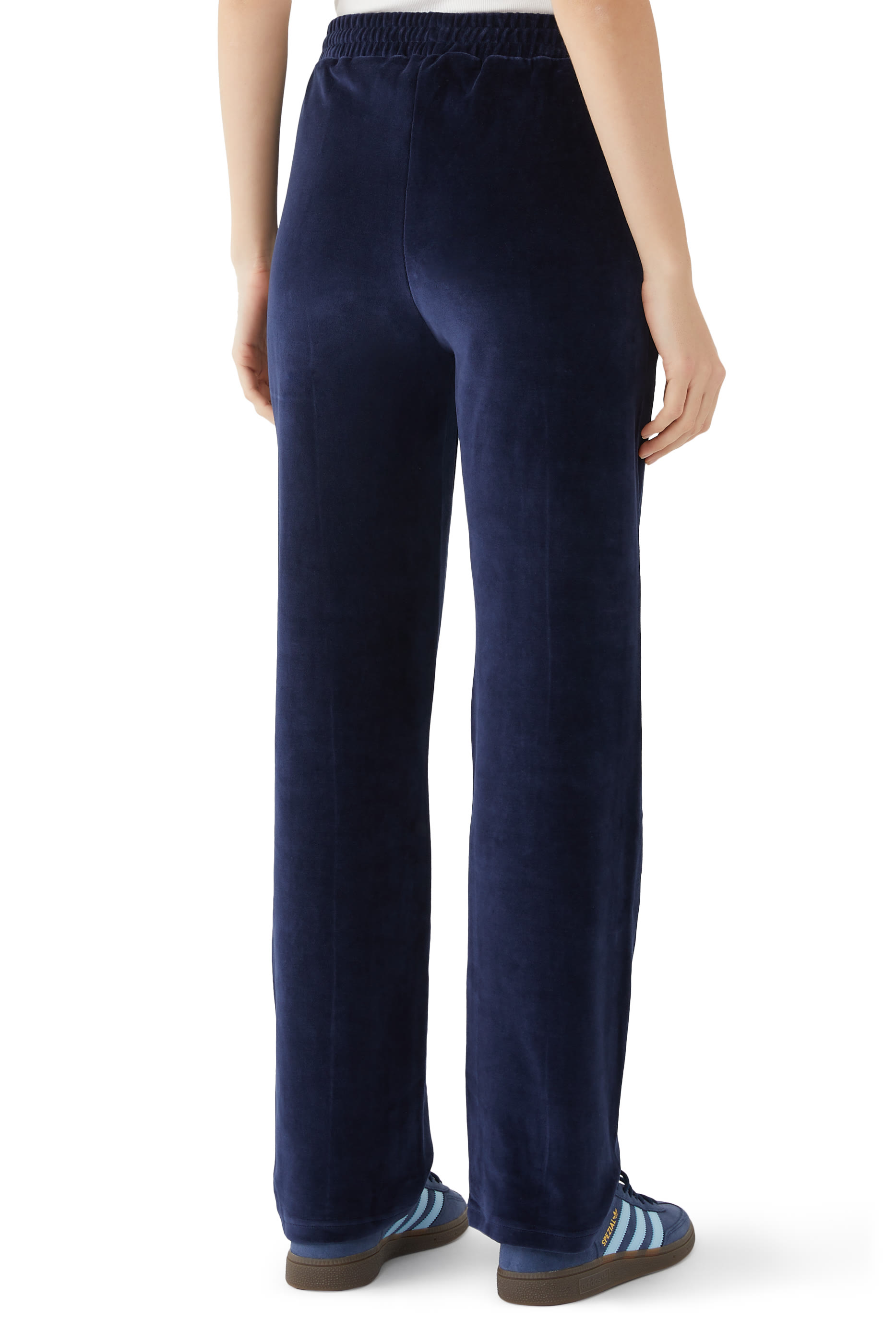 NY Crest Velour Joggers