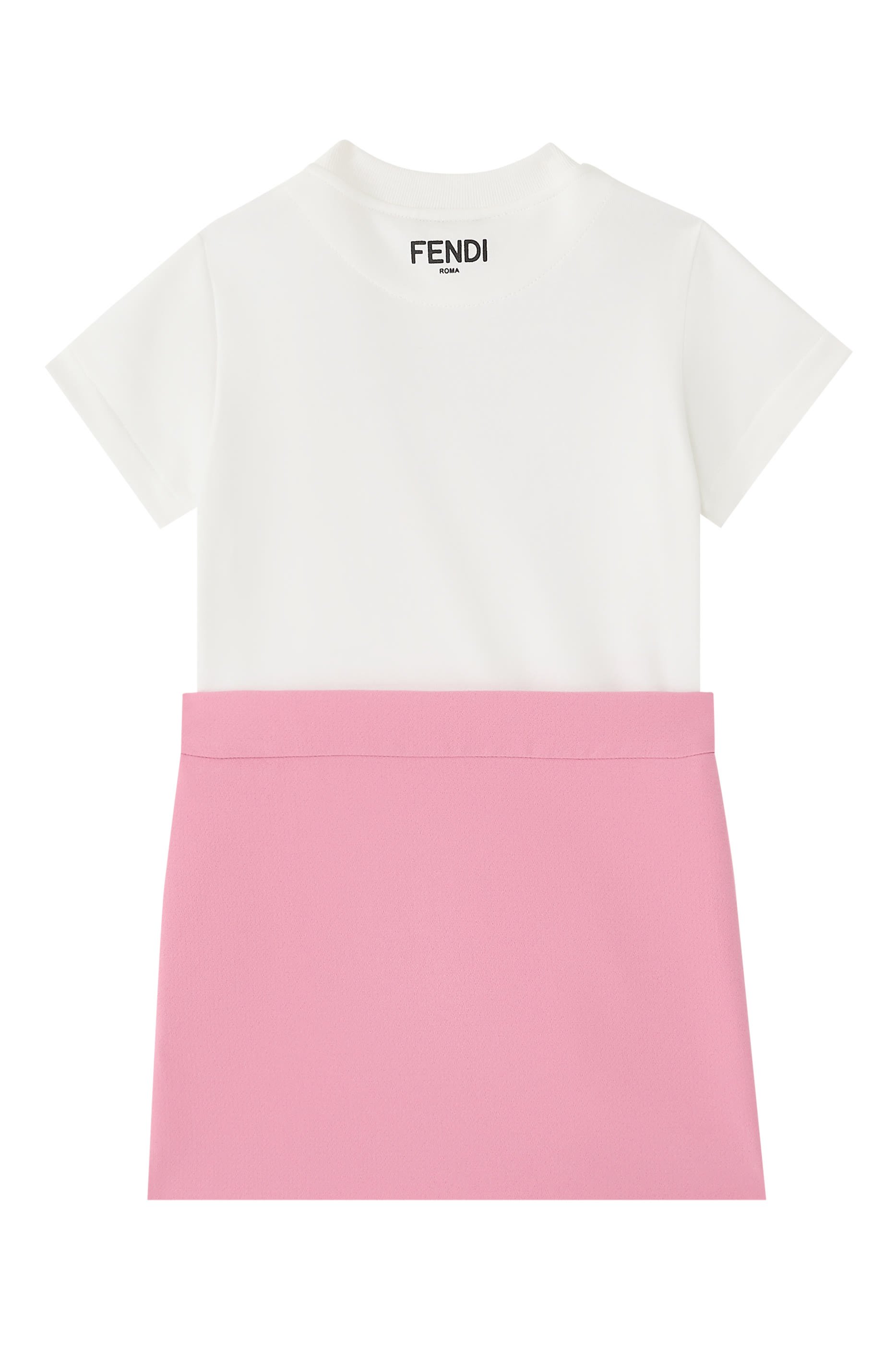 Kids Ribbon-Print Dress