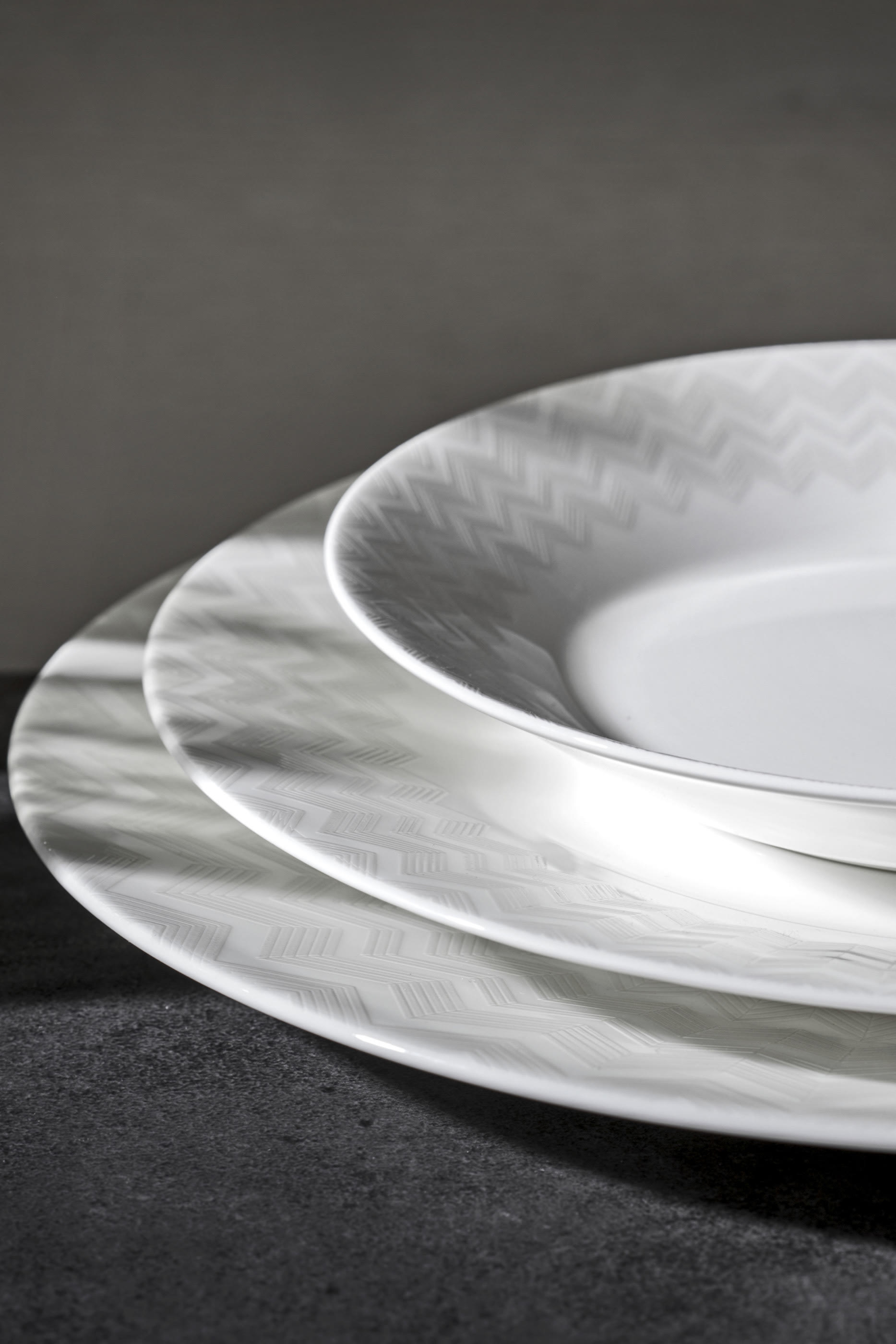 Zig-Zag Soup Plate
