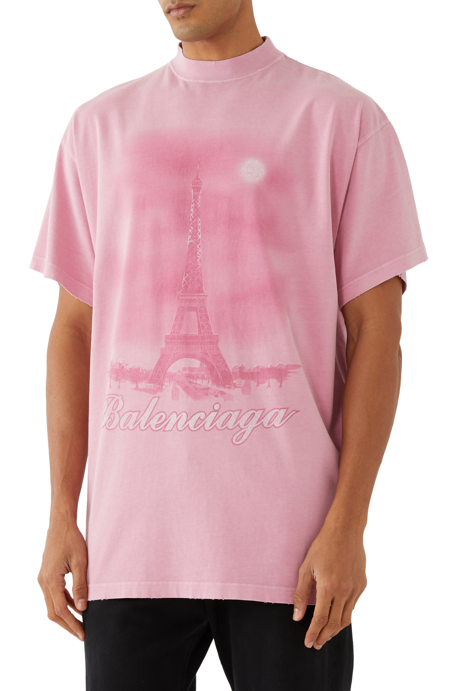 Paris Moon Oversized T-Shirt