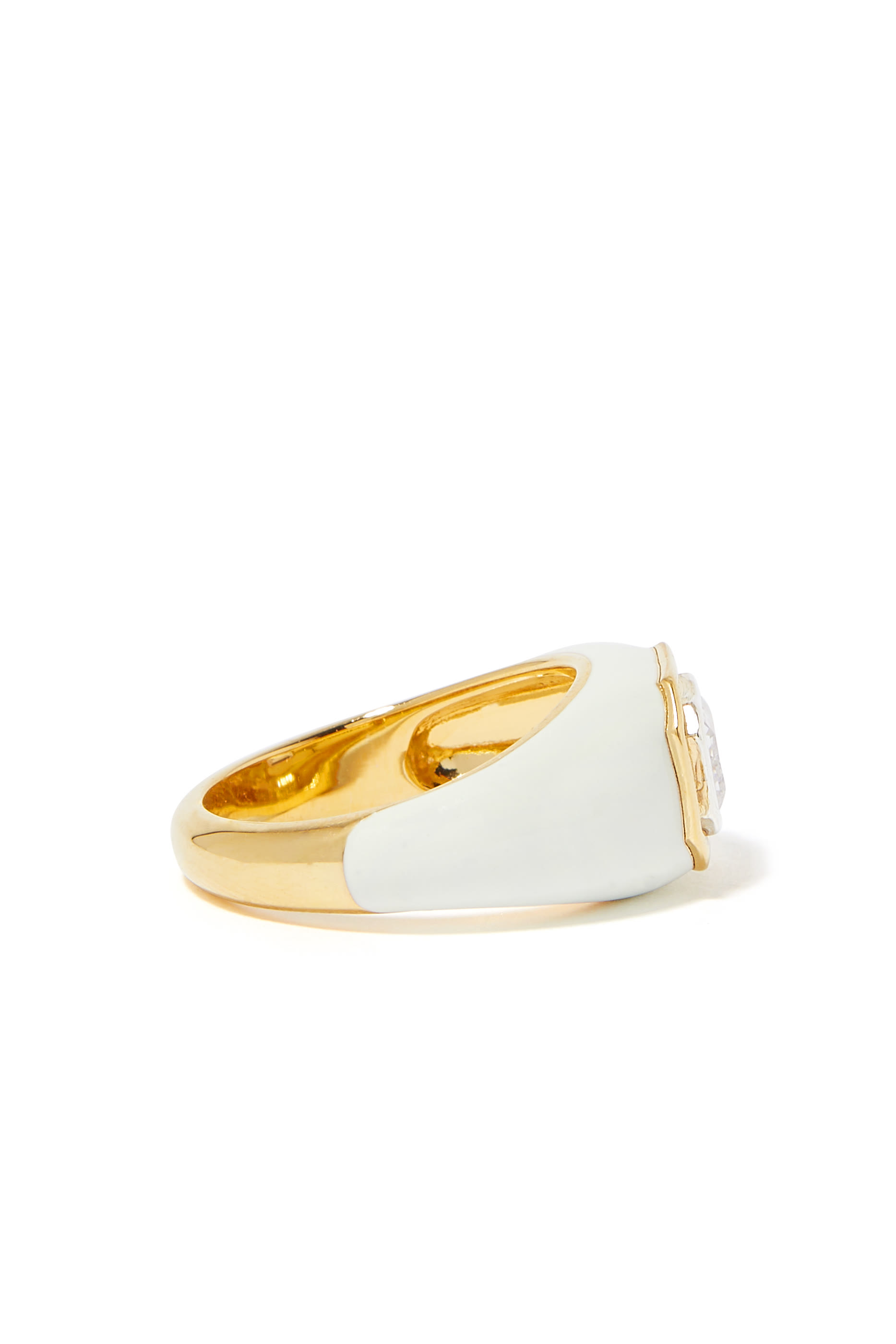 Dome Statement Ring, 18K Gold-Plated Sterling Silver
