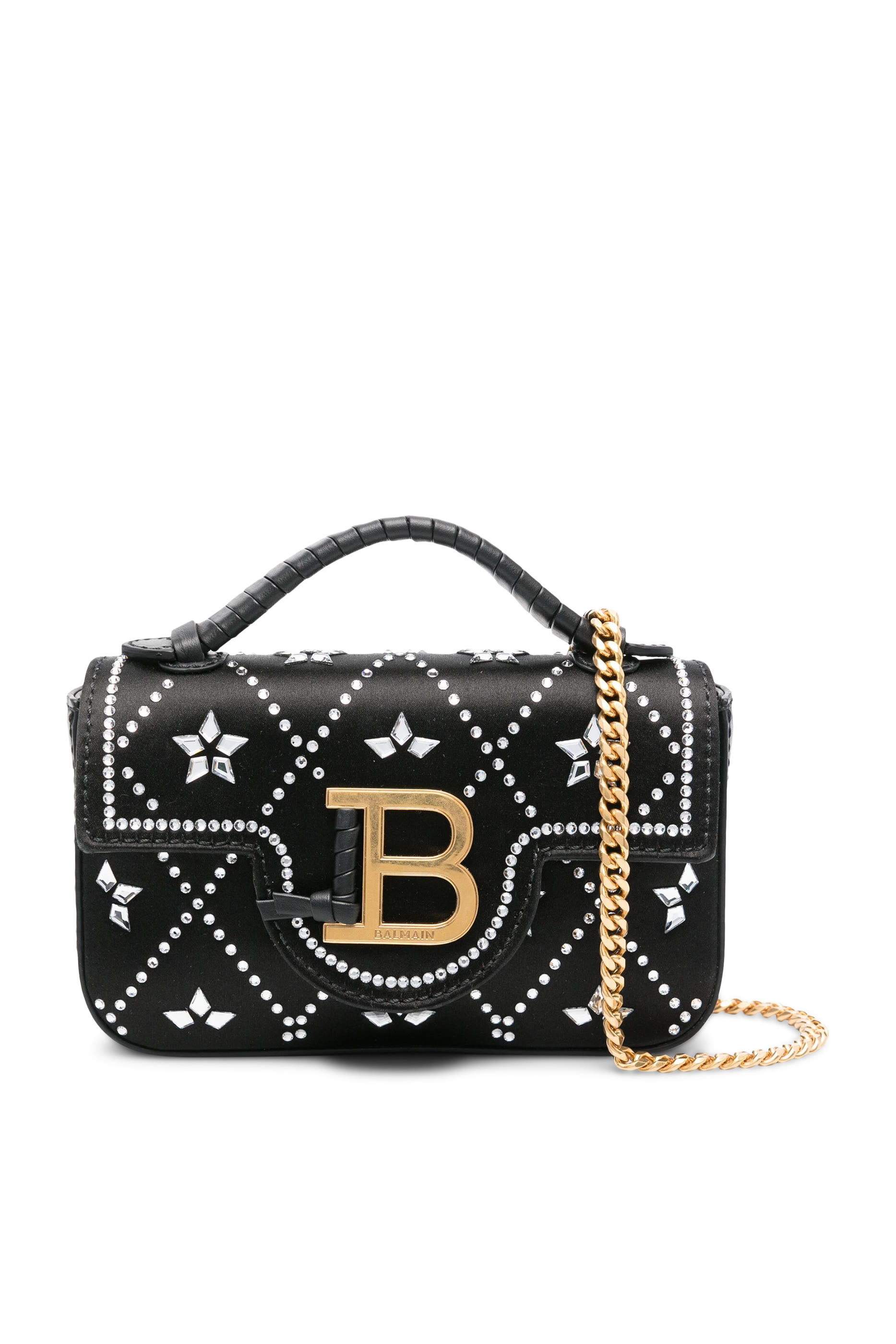 B-Buzz Pouch 23 Satin and Crystals Clutch