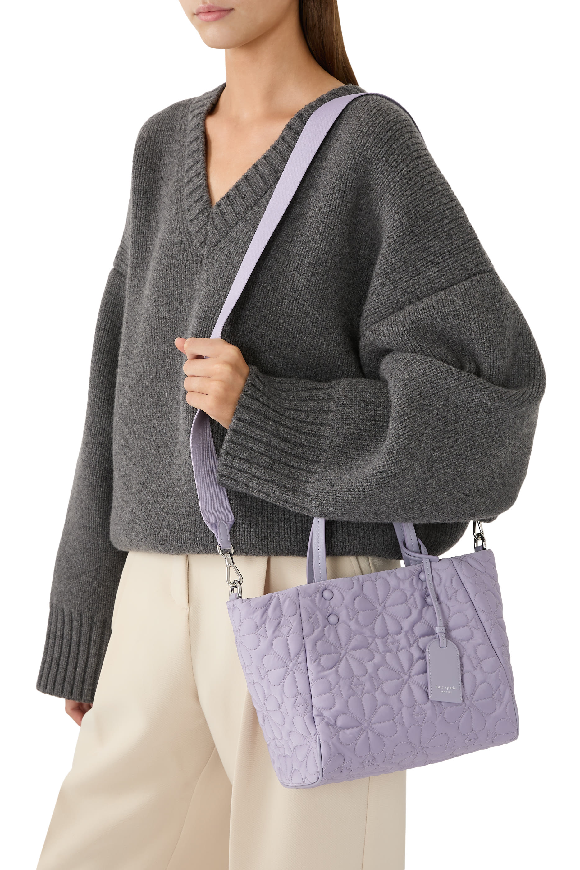 Tilly Quilted Small Tote Bag