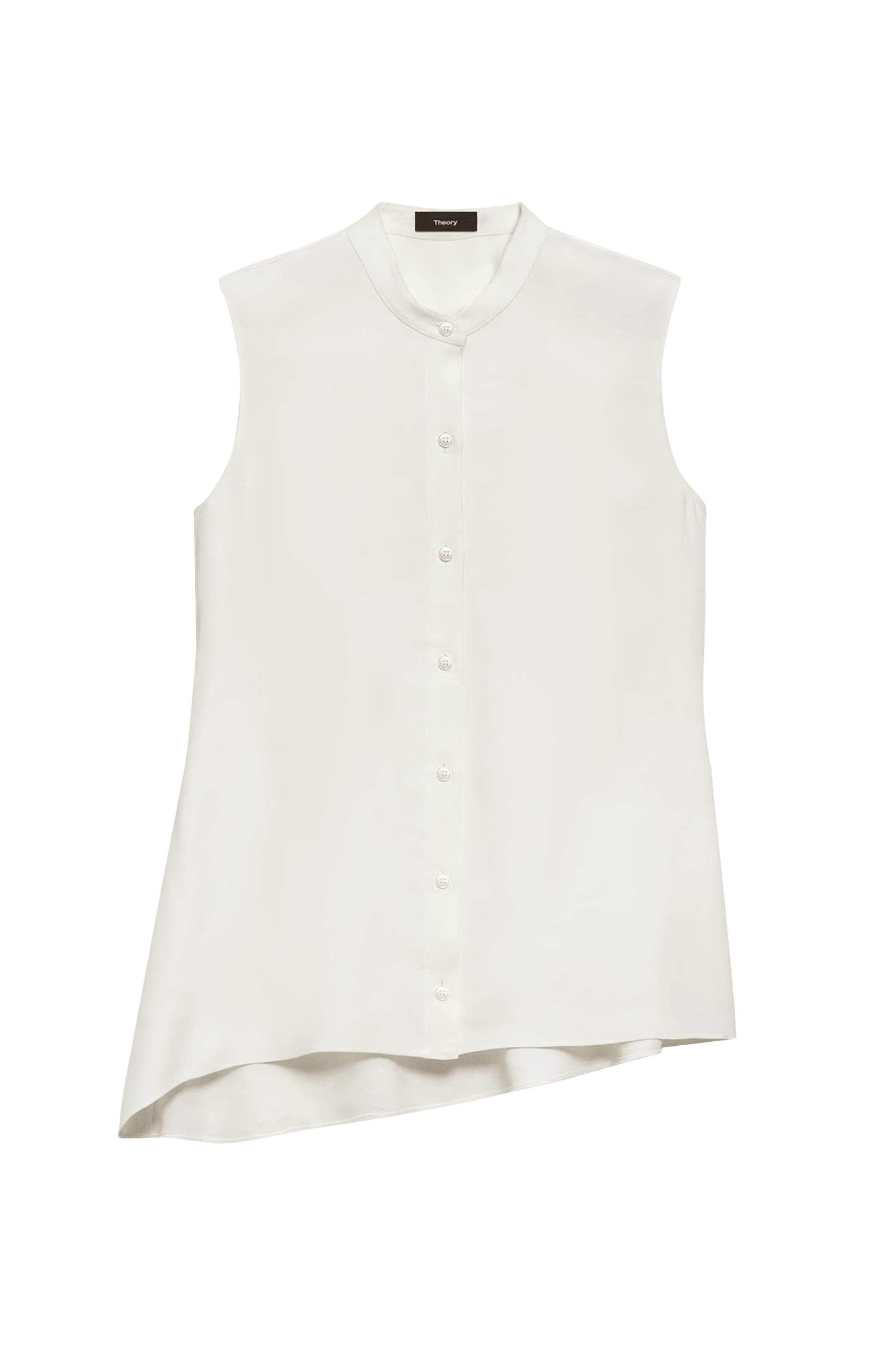 Sleeveless Asymmetrical Shirt
