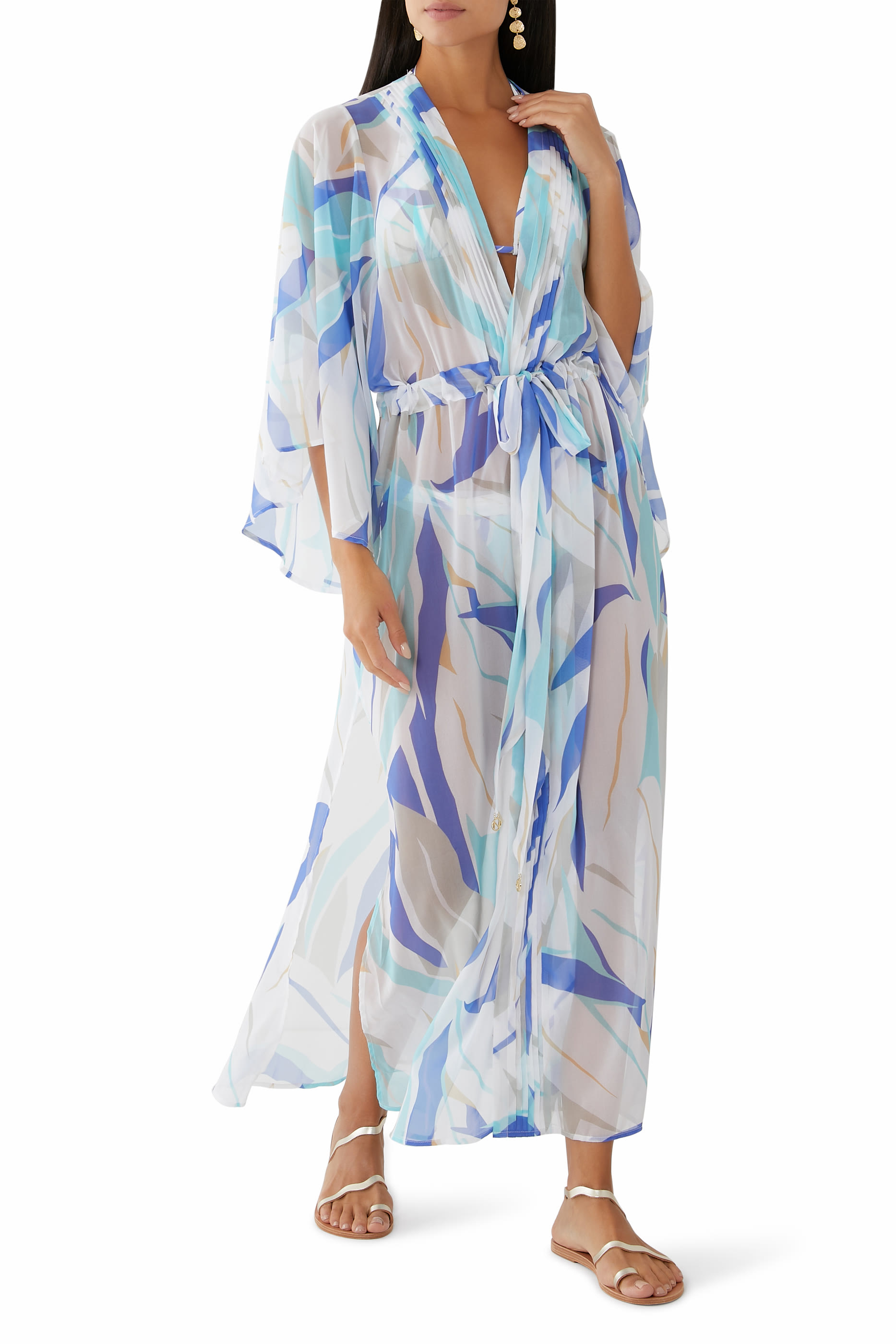 Palm Springs Maxi Kimono