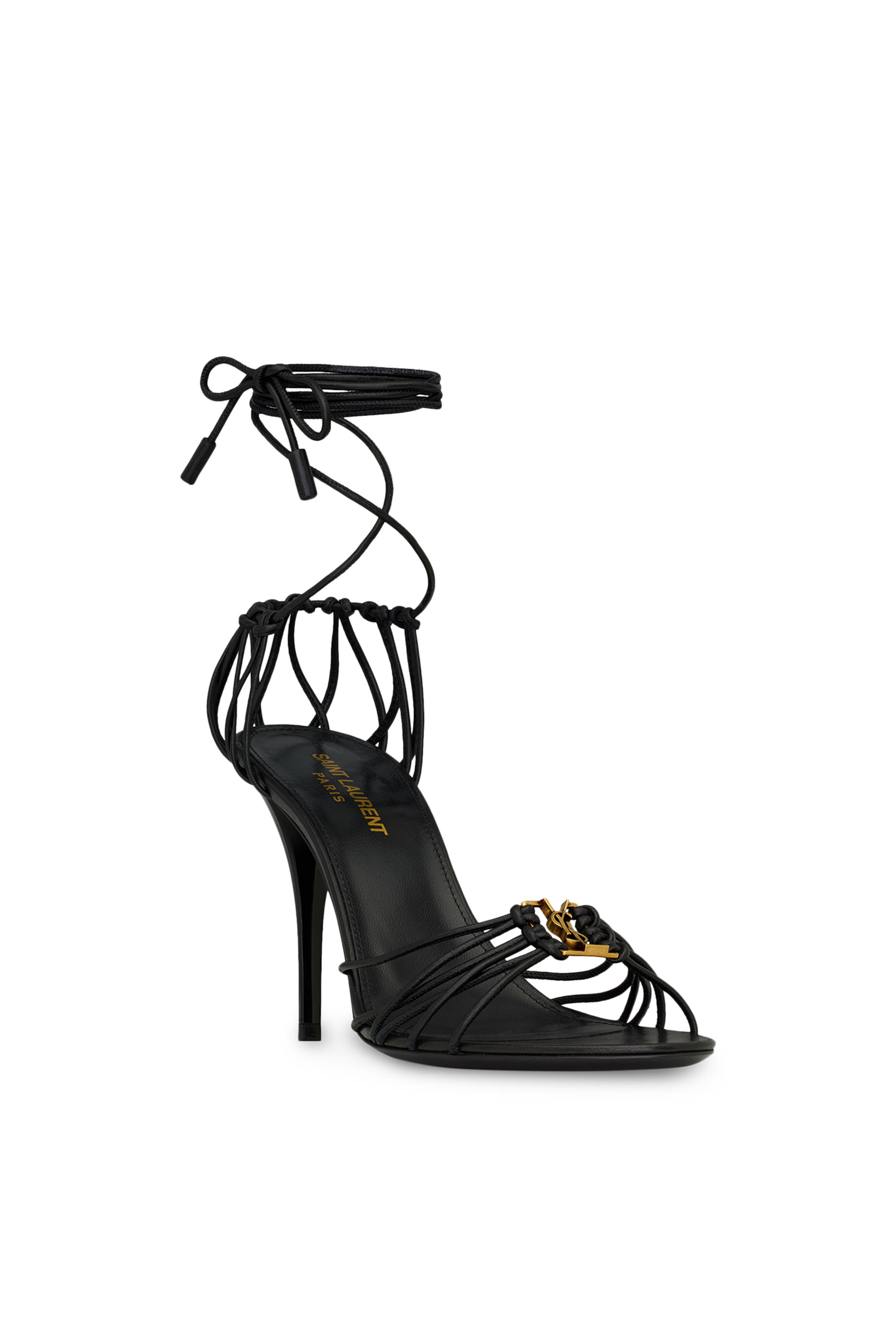 Babylone 90 Laced Stiletto Sandals