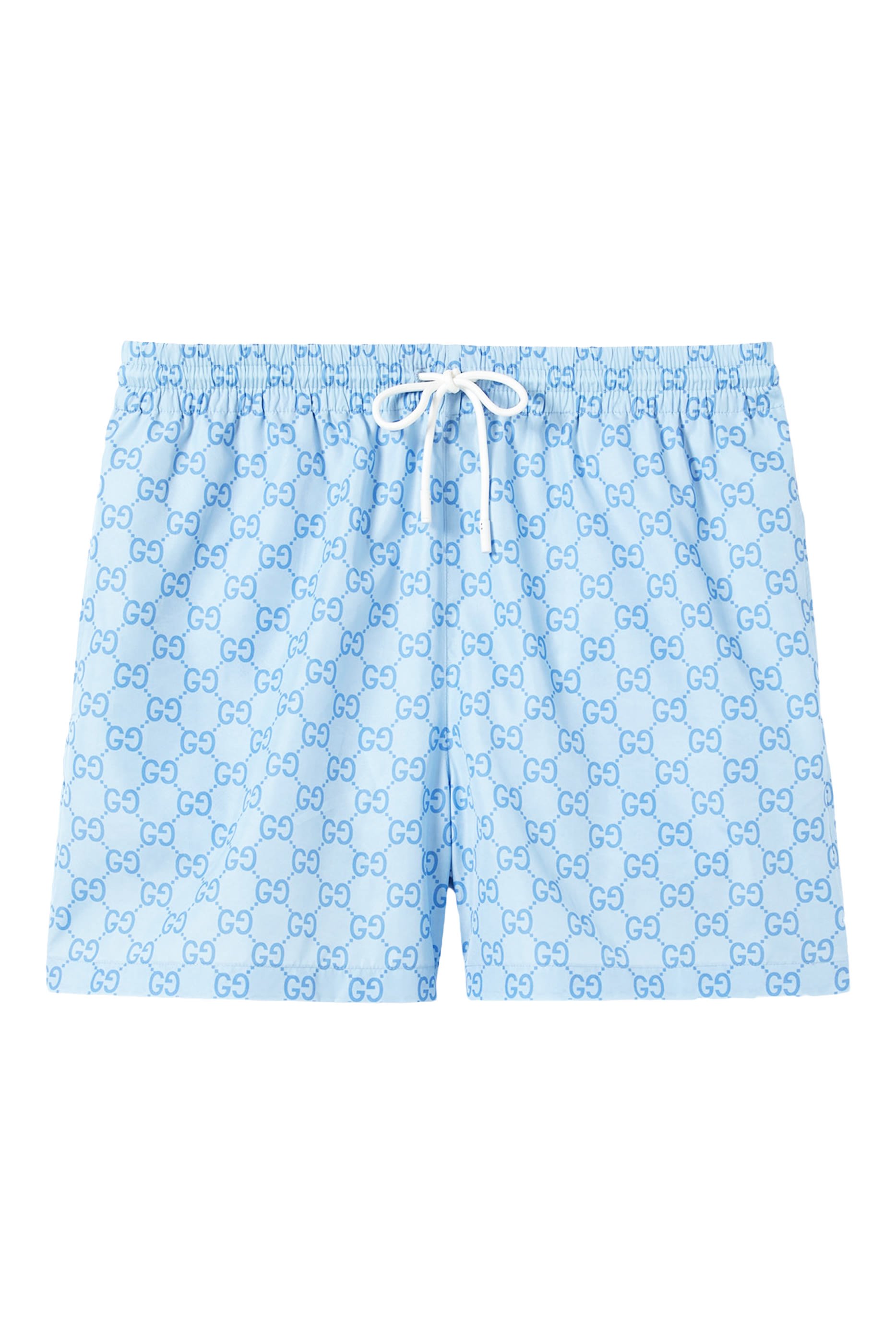 GG Print Nylon Swim Shorts