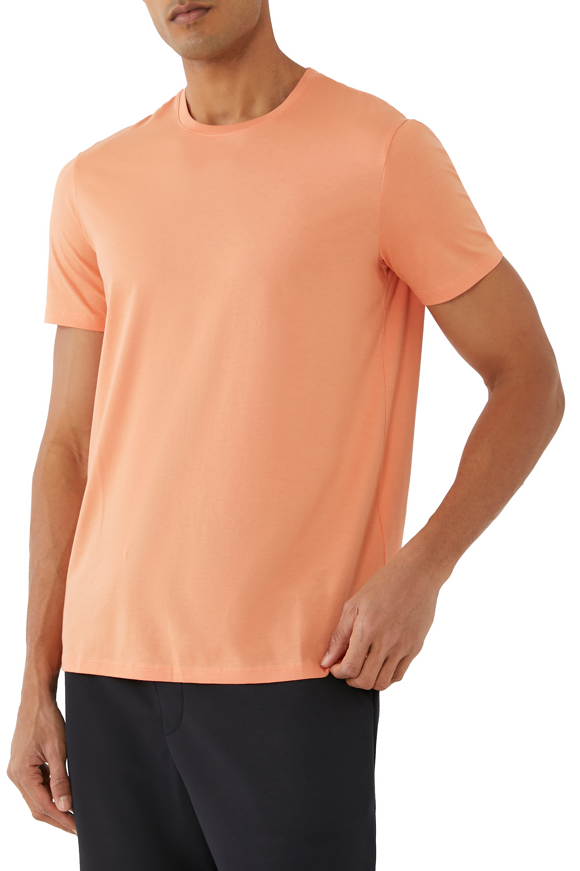 Slim Fit Pima Cotton T-Shirt