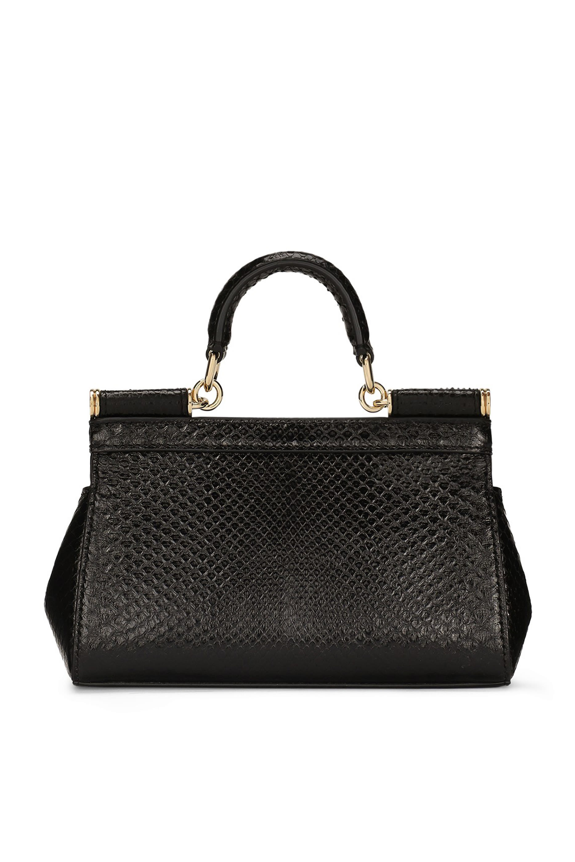 Small Sicily Python Skin Handbag